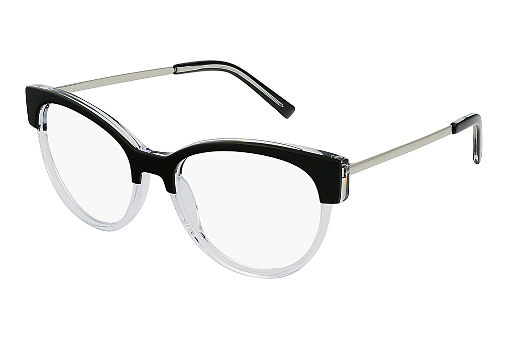 Rocco by Rodenstock   RR459 A black crystal, silver