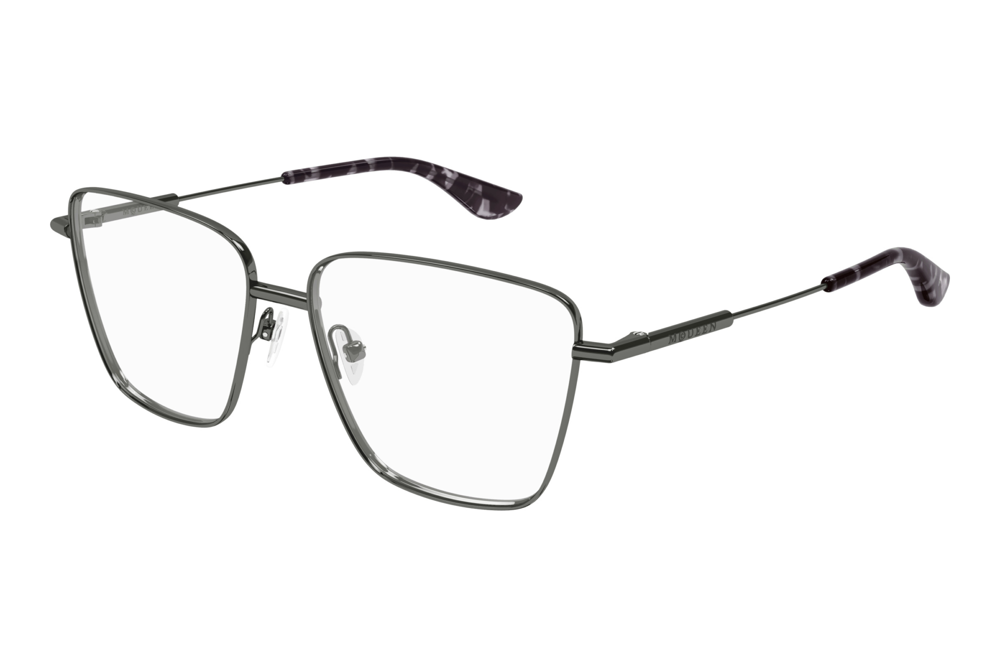 Alexander McQueen AM0503O 003 GUNMETAL Alexander McQueen AM0503O 003 GUNMETAL