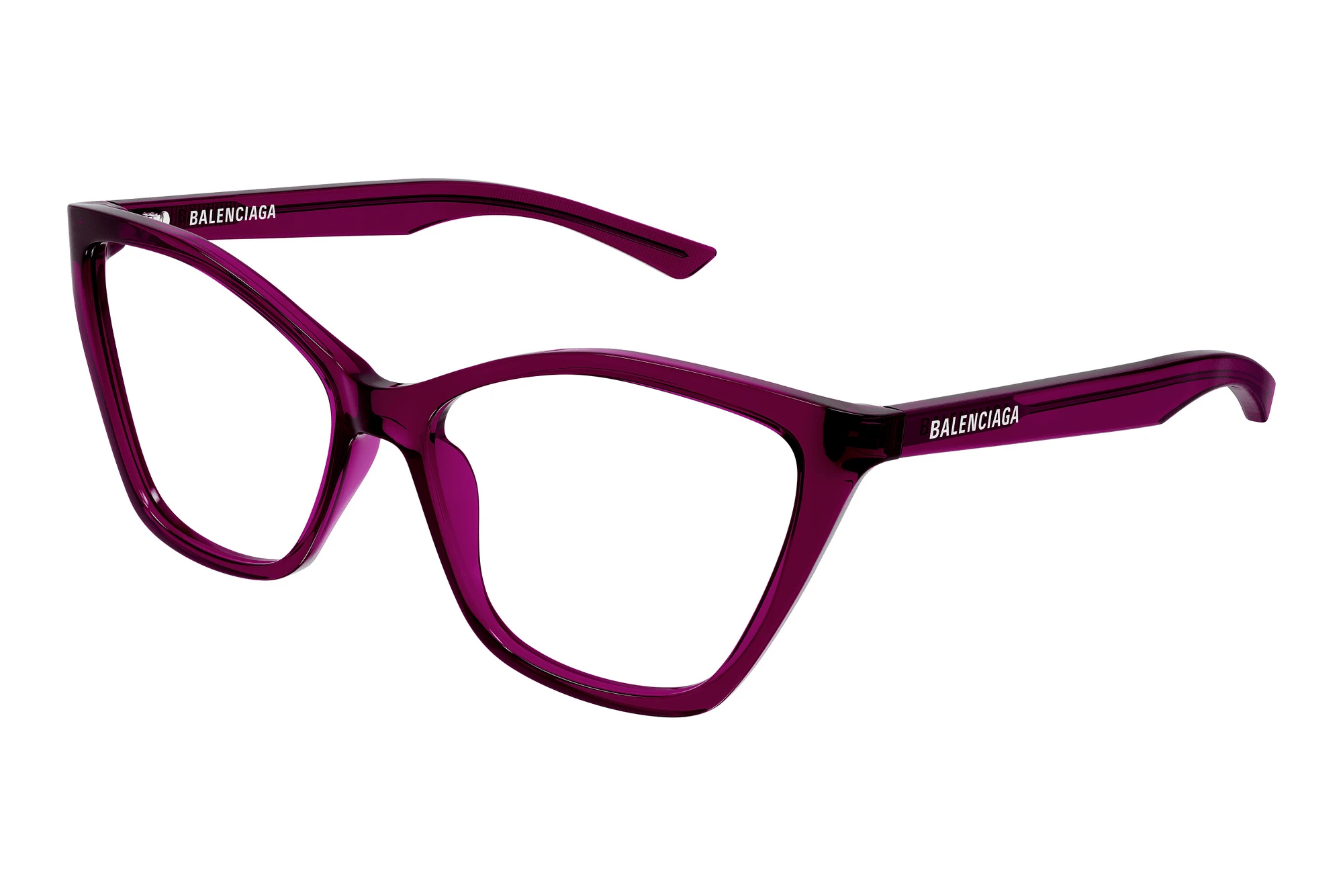Balenciaga BB0405O 004 BURGUNDY Balenciaga BB0405O 004 BURGUNDY