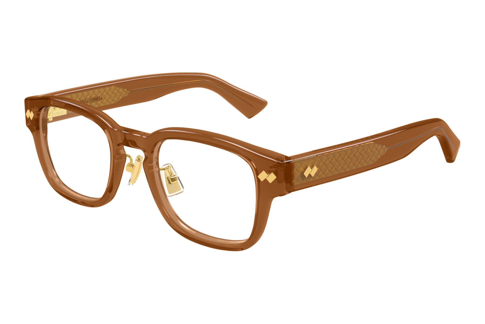 Bottega Veneta BV1404OA 007 BROWN Bottega Veneta BV1404OA 007 BROWN