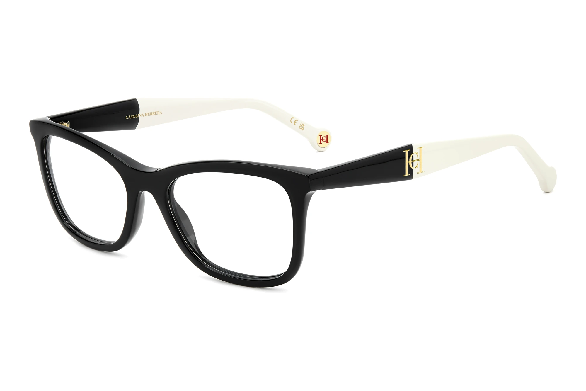 Carolina Herrera HER 0377 80S BLACK WHITE Carolina Herrera HER 0377 80S BLACK WHITE