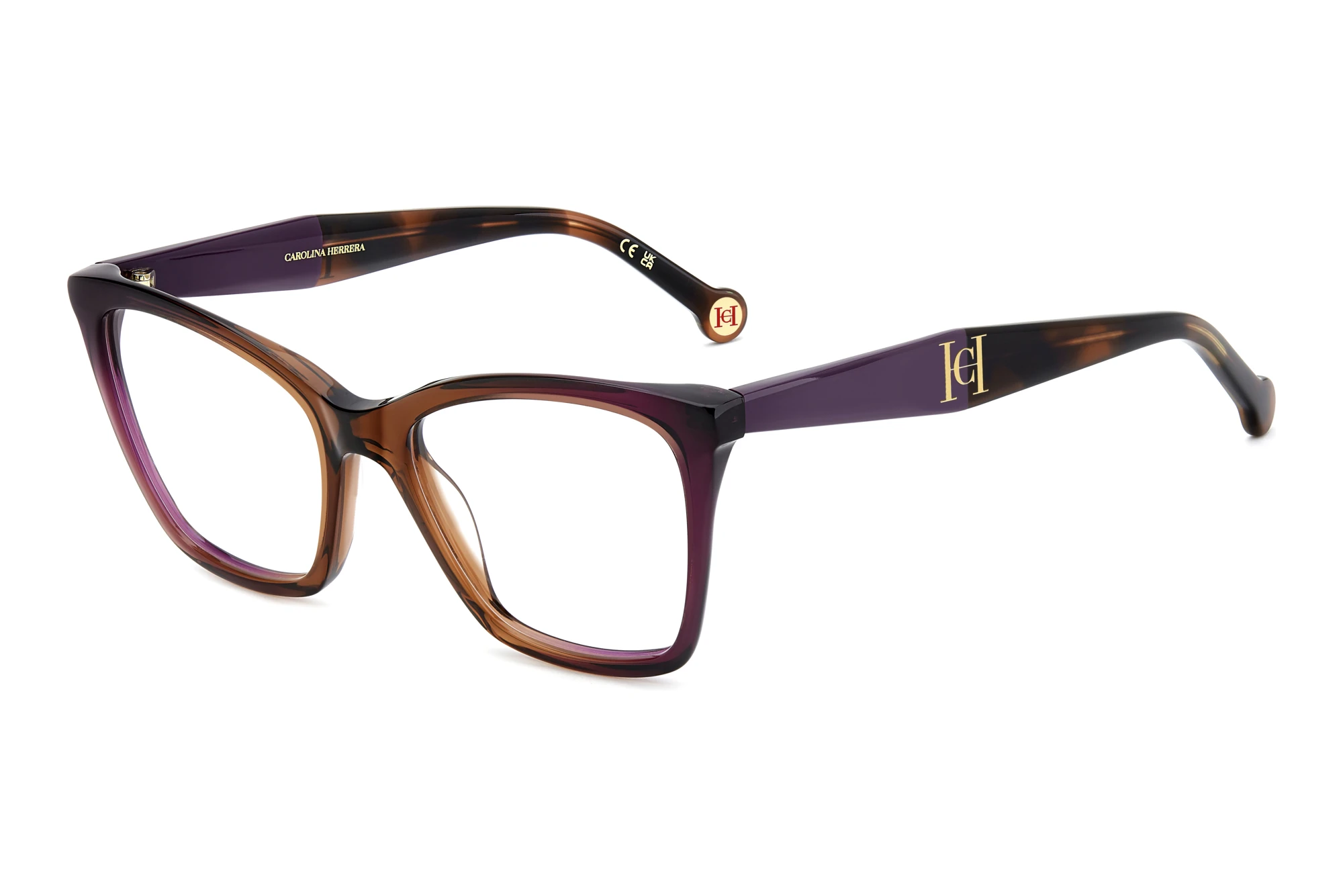 Carolina Herrera HER 0419 E53 VIOLET BROWN Carolina Herrera HER 0419 E53 VIOLET BROWN