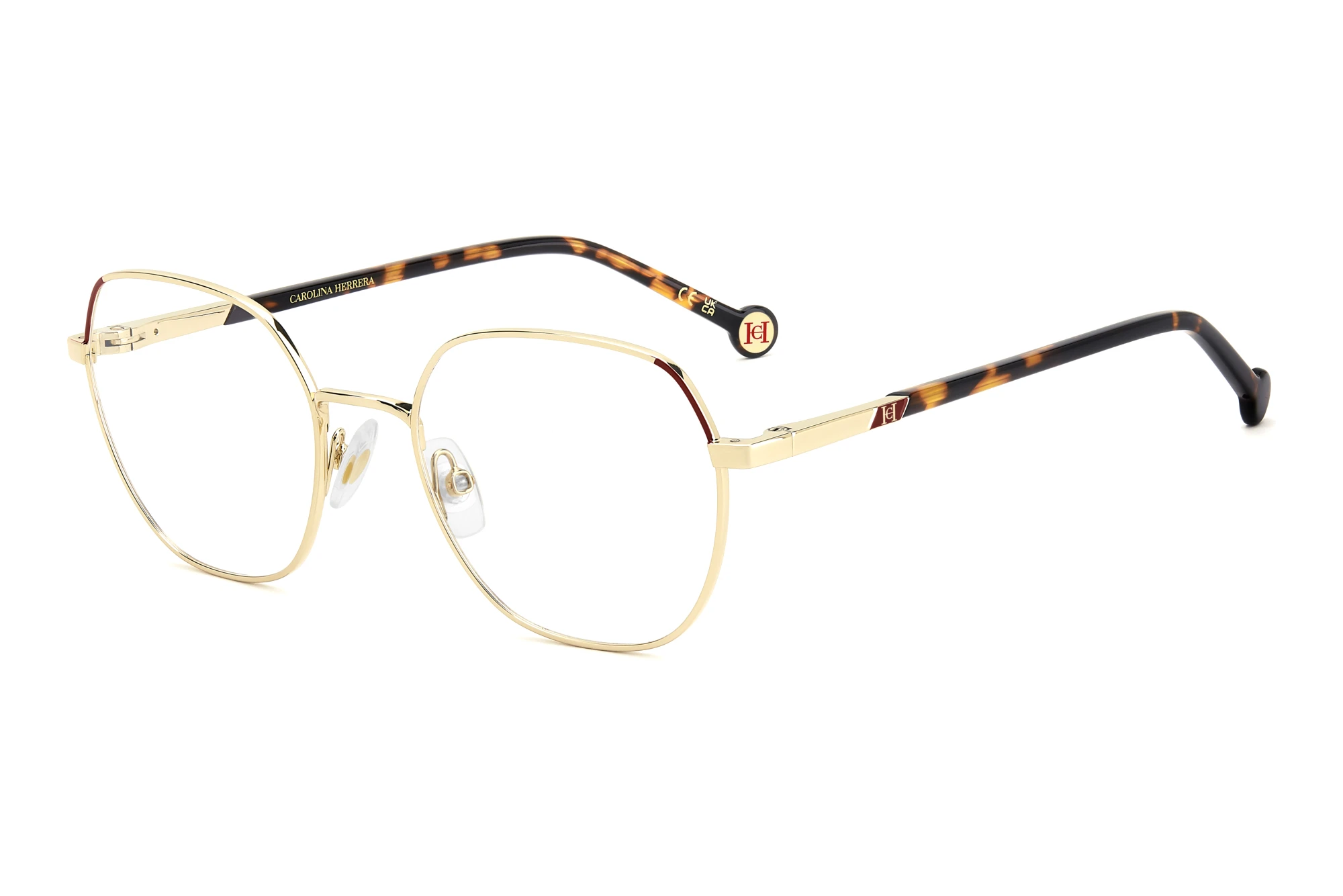 Carolina Herrera HER 0433 NOA GOLD BURGUNDY Carolina Herrera HER 0433 NOA GOLD BURGUNDY