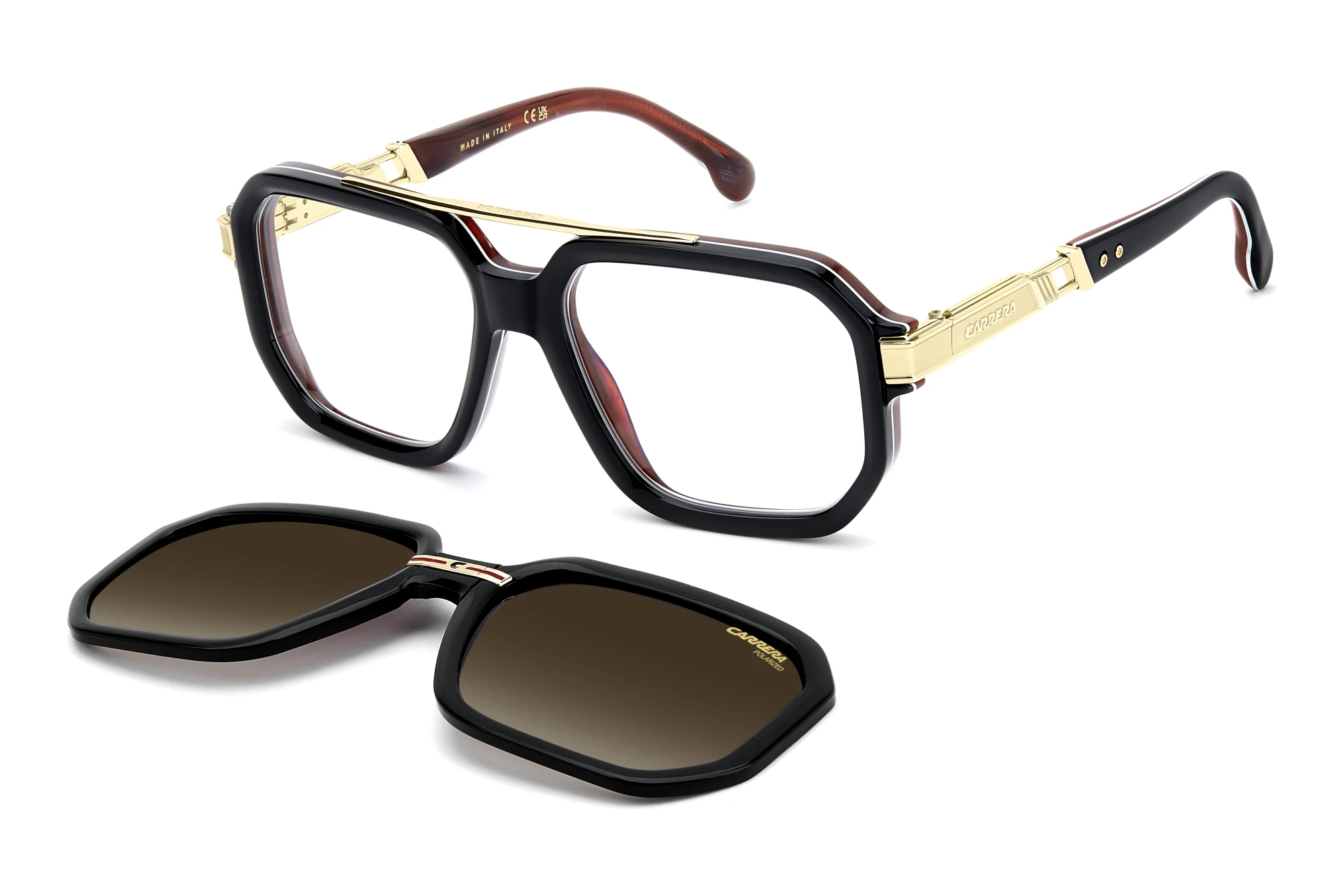 Carrera CA TITANIO 01/C N8L BLACK RED HORN Carrera CA TITANIO 01/C N8L BLACK RED HORN
