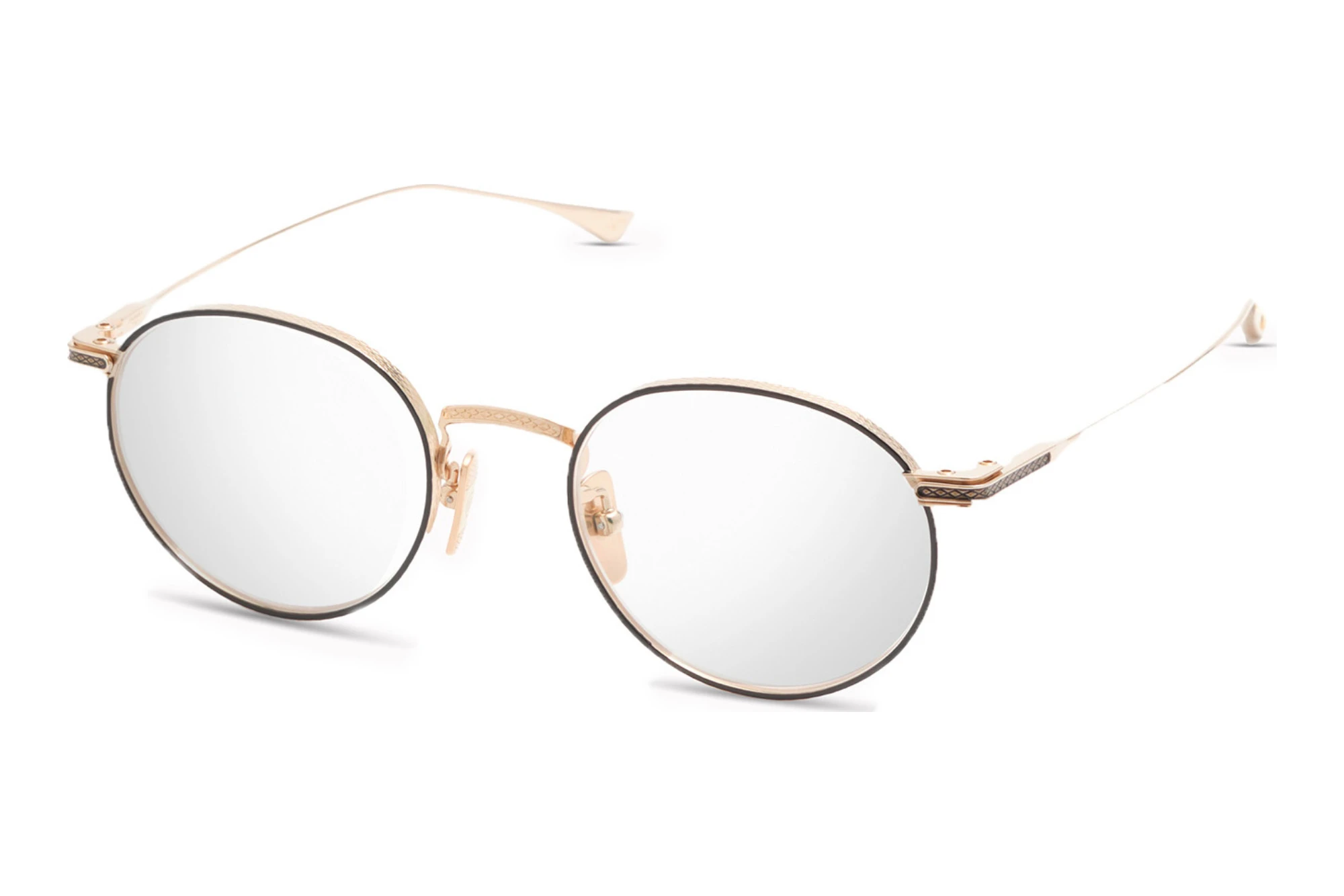 DITA DTX-168 01A WHITE GOLD - BLACK DITA DTX-168 01A WHITE GOLD - BLACK