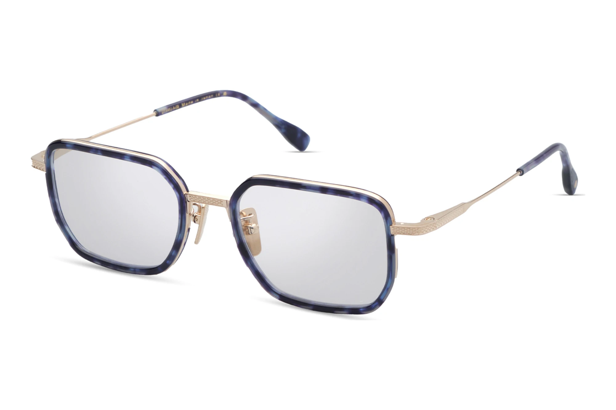 DITA DTX-452 02A BLUE TORTOISE - WHITE GOLD DITA DTX-452 02A BLUE TORTOISE - WHITE GOLD