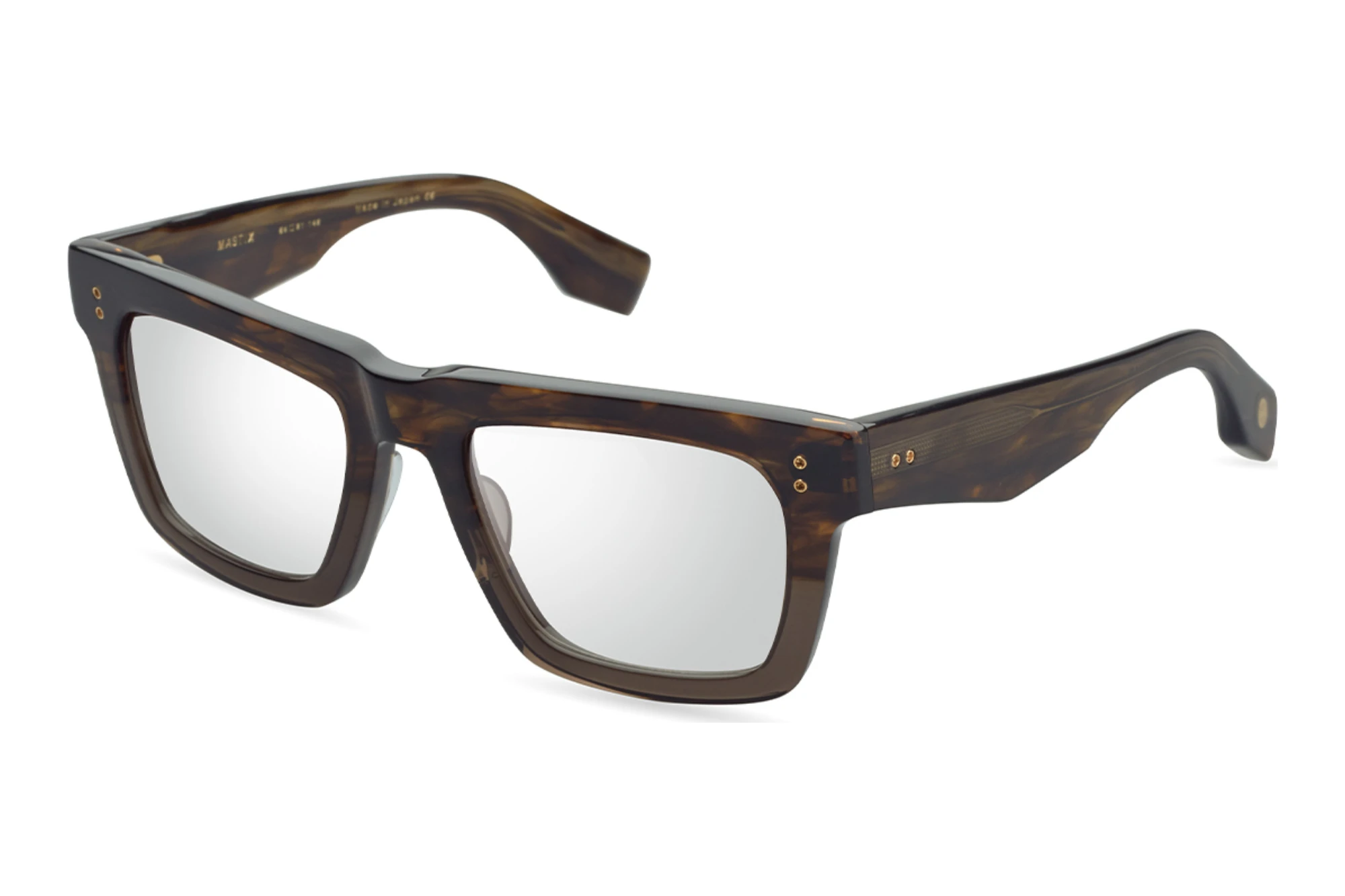 DITA DTX-712 02A BROWN SWIRL TO CRYSTAL BROWN DITA DTX-712 02A BROWN SWIRL TO CRYSTAL BROWN