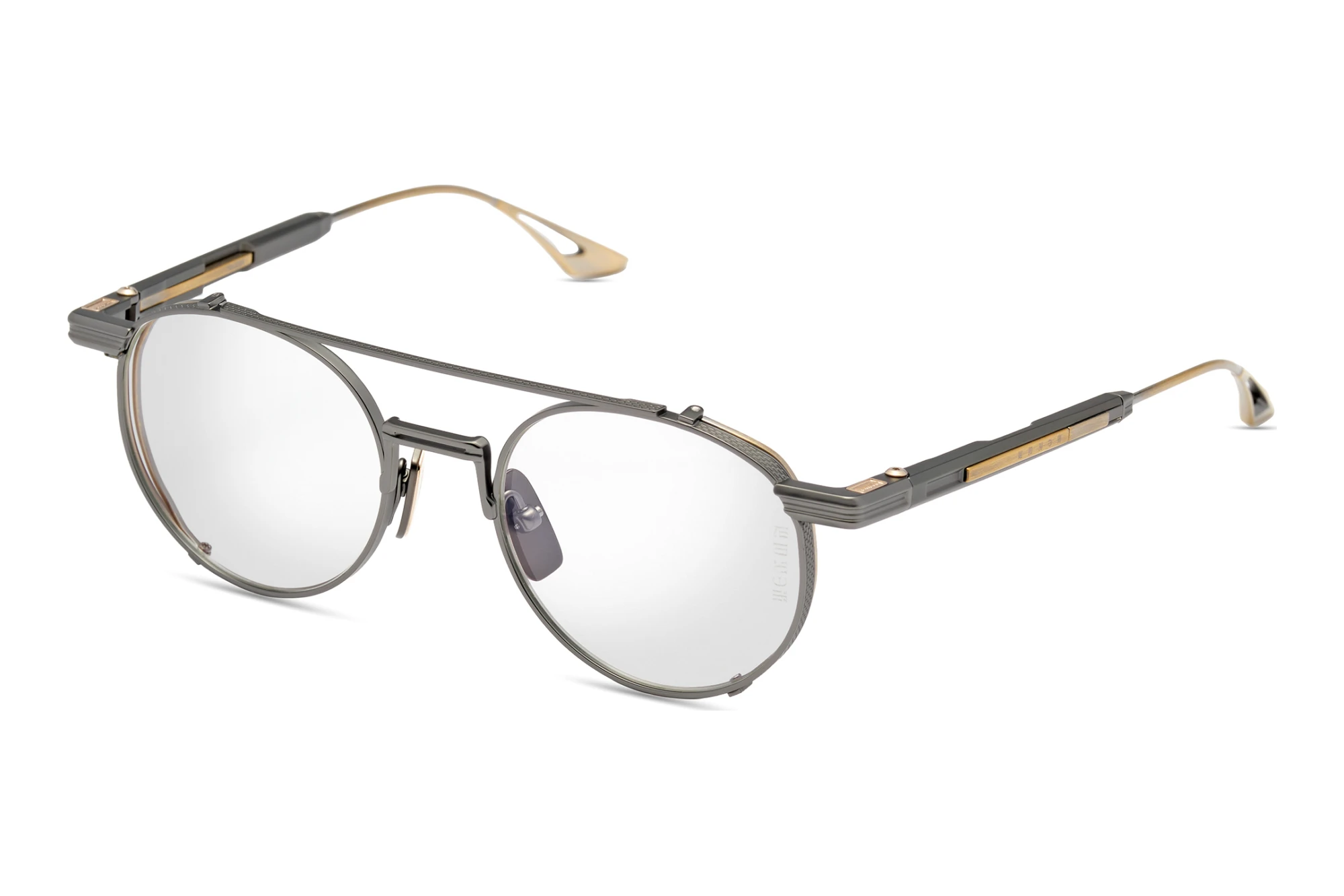 DITA-EPILUXURY DEX-018 03A BLACK IRON - ANTIQUE YELLOW GOLD DITA-EPILUXURY DEX-018 03A BLACK IRON - ANTIQUE YELLOW GOLD