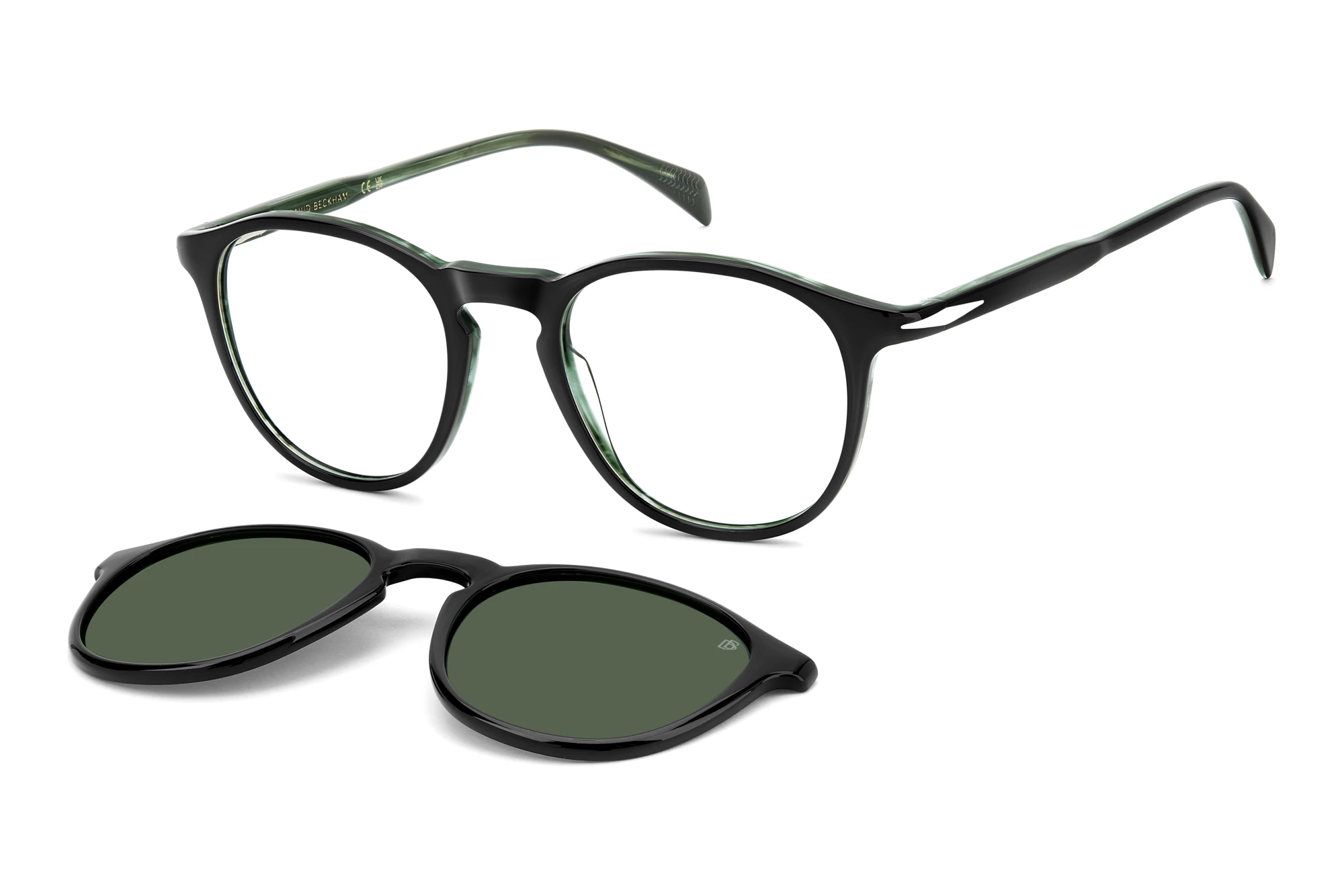 David Beckham DB 1018/C R2H BLACK STRIPED GREEN David Beckham DB 1018/C R2H BLACK STRIPED GREEN