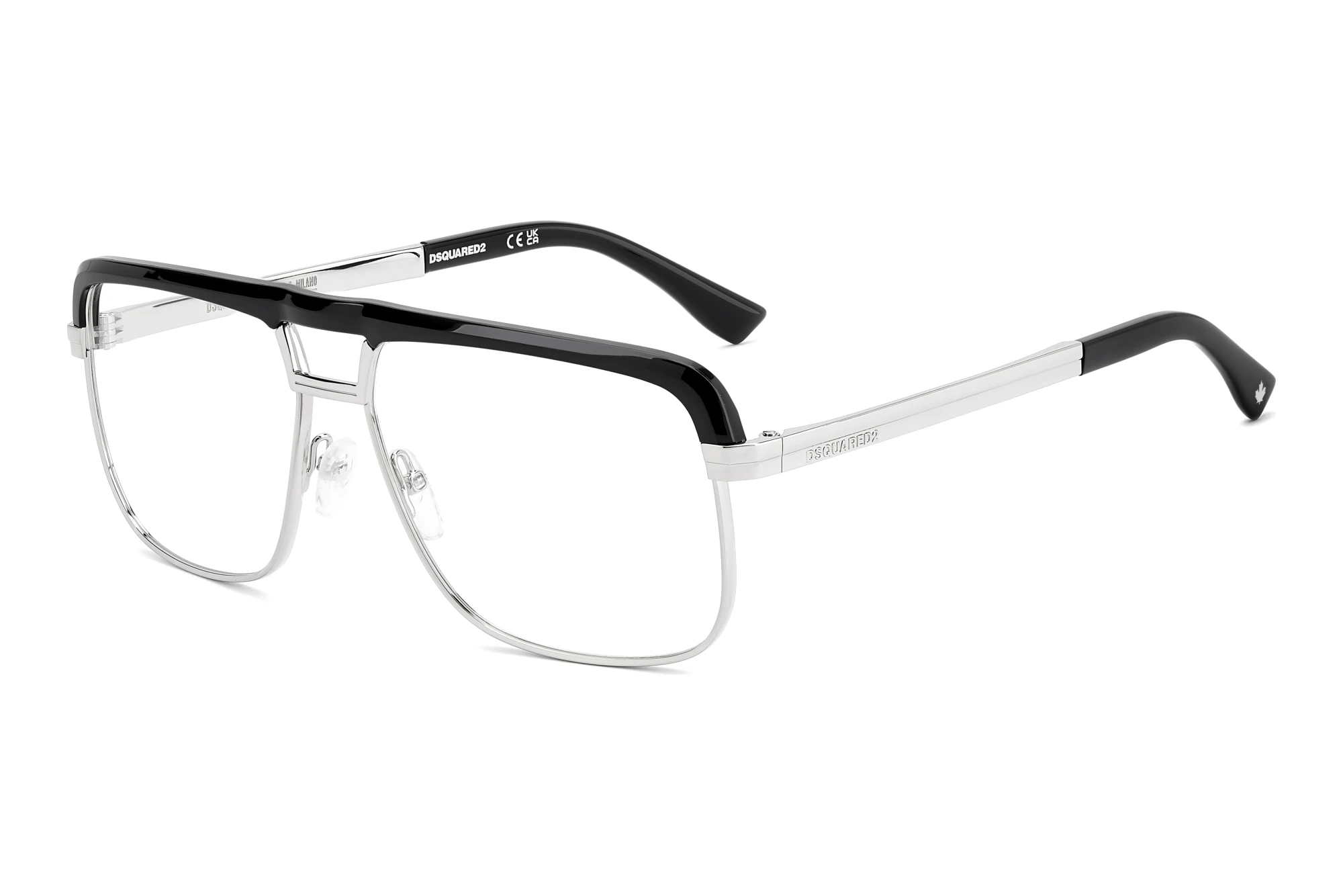 Dsquared2 D2 0215 BSC BLACK SILVER Dsquared2 D2 0215 BSC BLACK SILVER