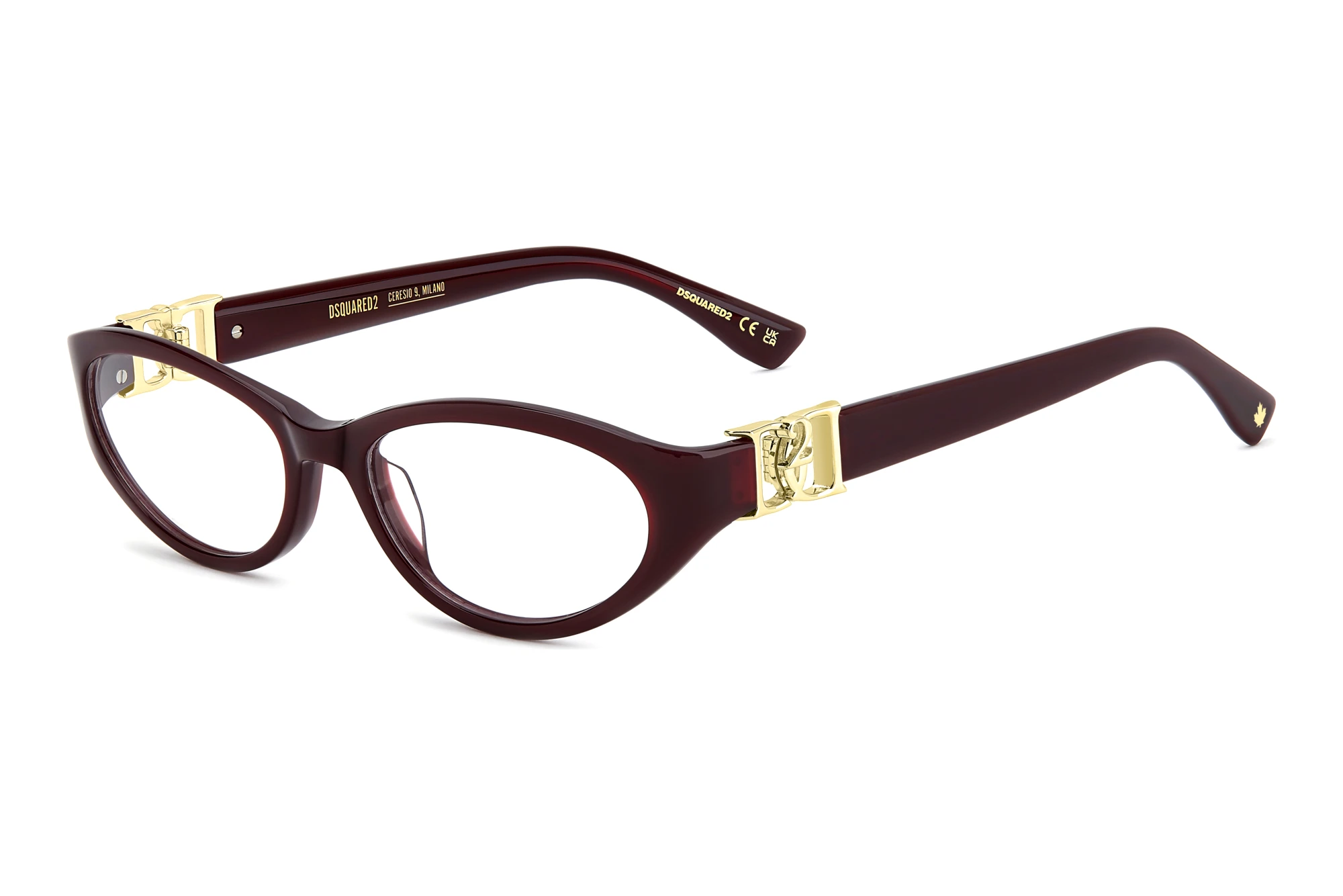 Dsquared2 D2 0227 LHF BURGUNDY Dsquared2 D2 0227 LHF BURGUNDY