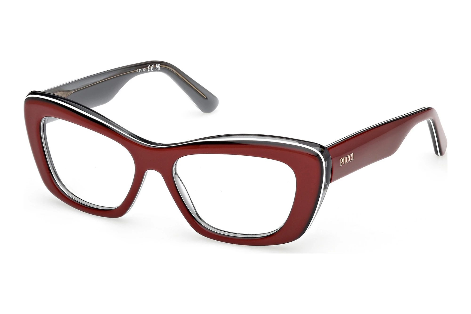 Emilio Pucci EP5273 071 Bordeaux/Einfarbig Emilio Pucci EP5273 071 Bordeaux/Einfarbig