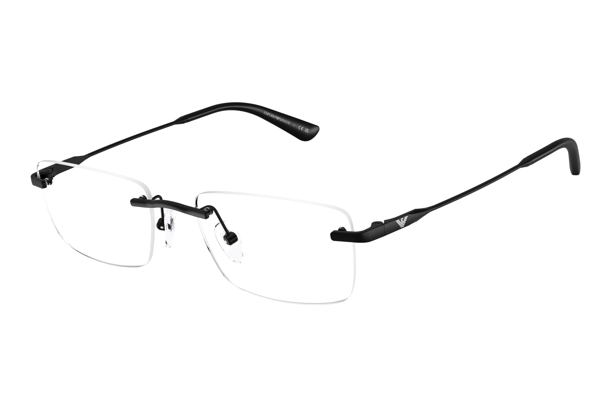Emporio Armani EA1195TD 3001 Matte Black Emporio Armani EA1195TD 3001 Matte Black