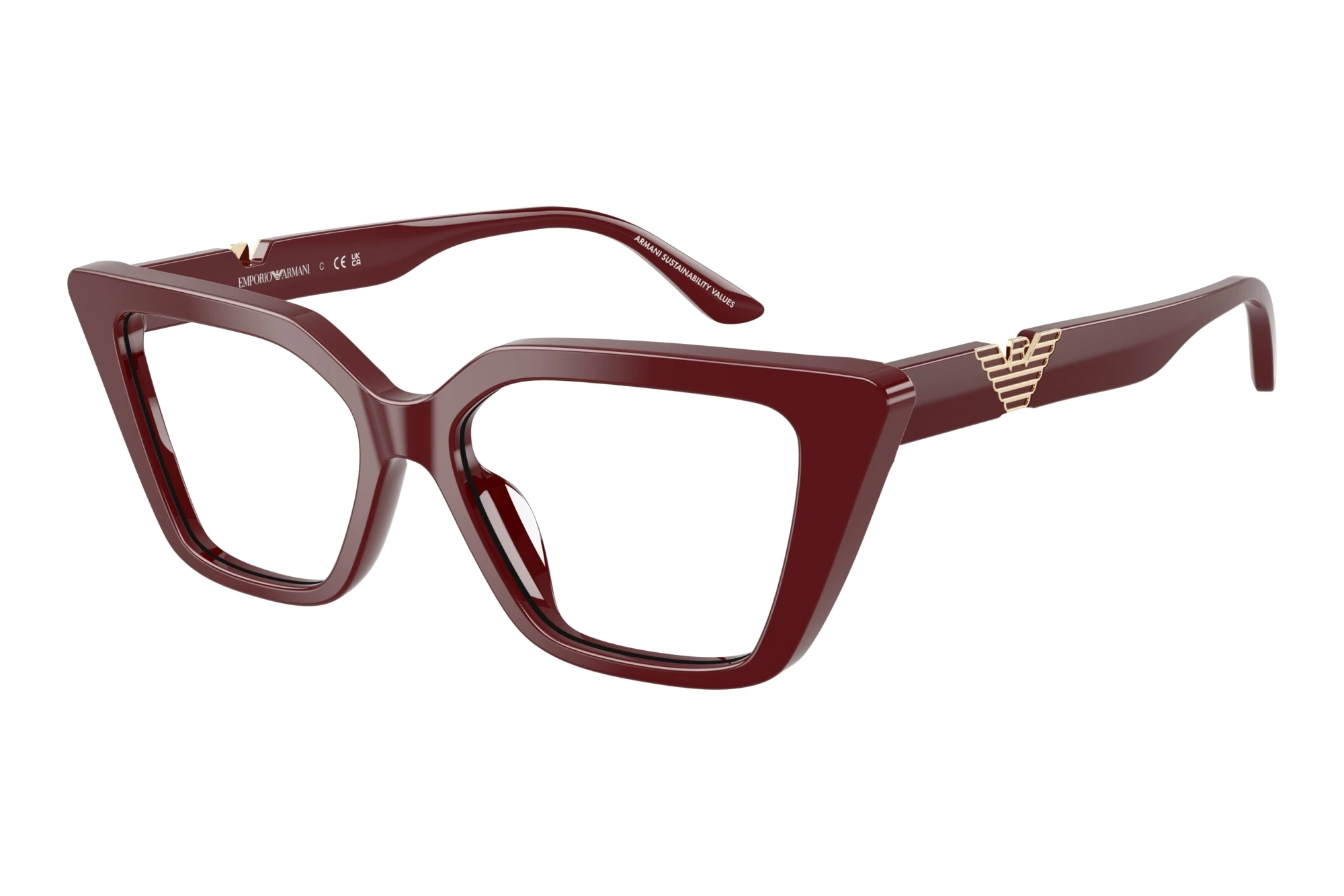 Emporio Armani EA3273U 6323 Shiny Bordeaux Emporio Armani EA3273U 6323 Shiny Bordeaux