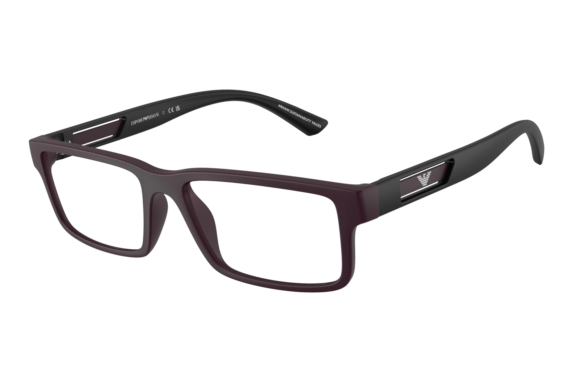 Emporio Armani EA3278 6371 Matte Plum Emporio Armani EA3278 6371 Matte Plum