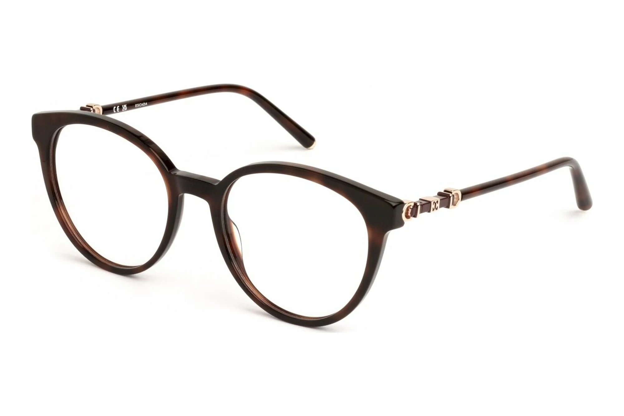 Escada VESE81 0752 SHINY DARK HAVANA Escada VESE81 0752 SHINY DARK HAVANA