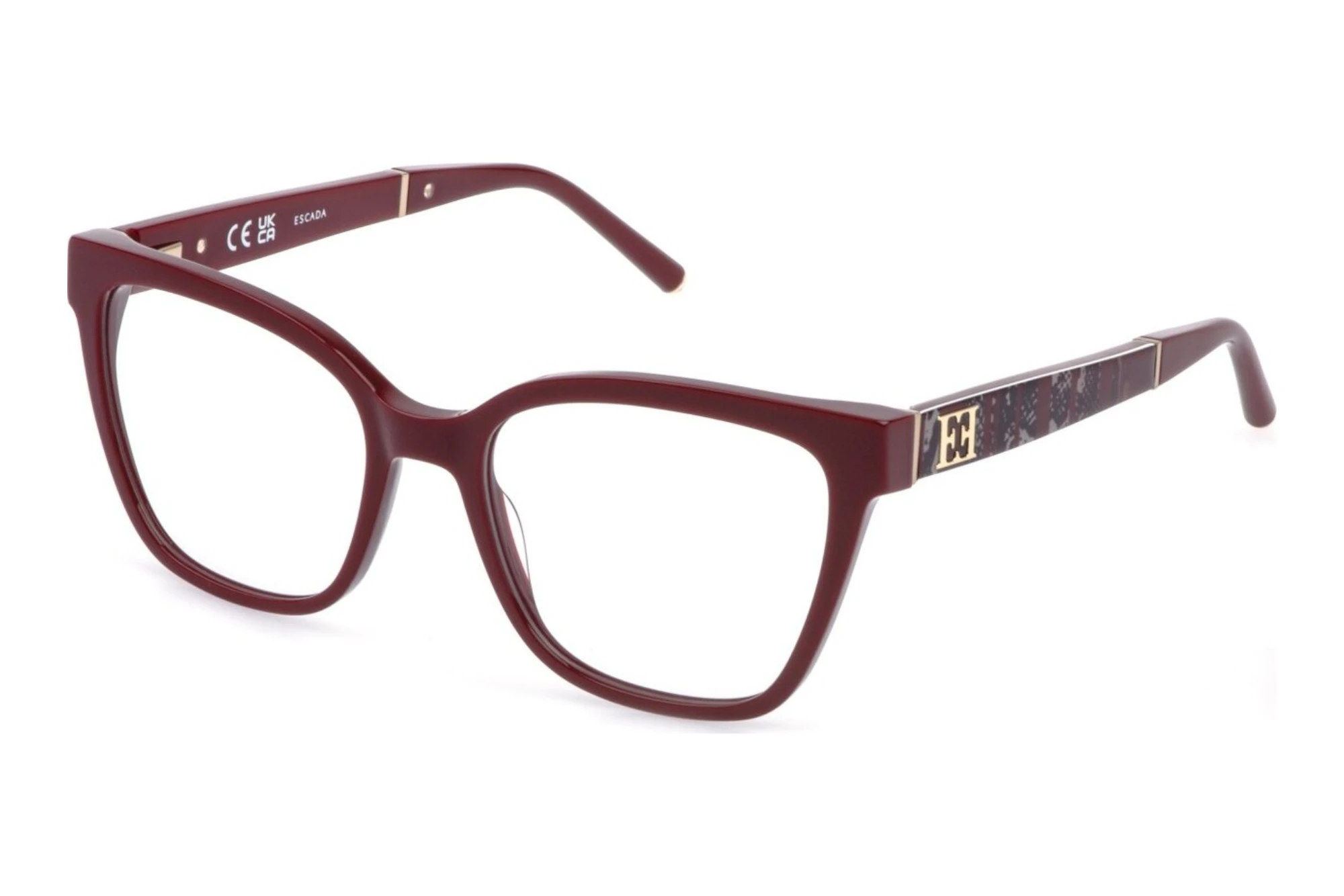 Escada VESG23 07EH SHINY BORDEAUX W/RASPBERRY PARTS Escada VESG23 07EH SHINY BORDEAUX W/RASPBERRY PARTS