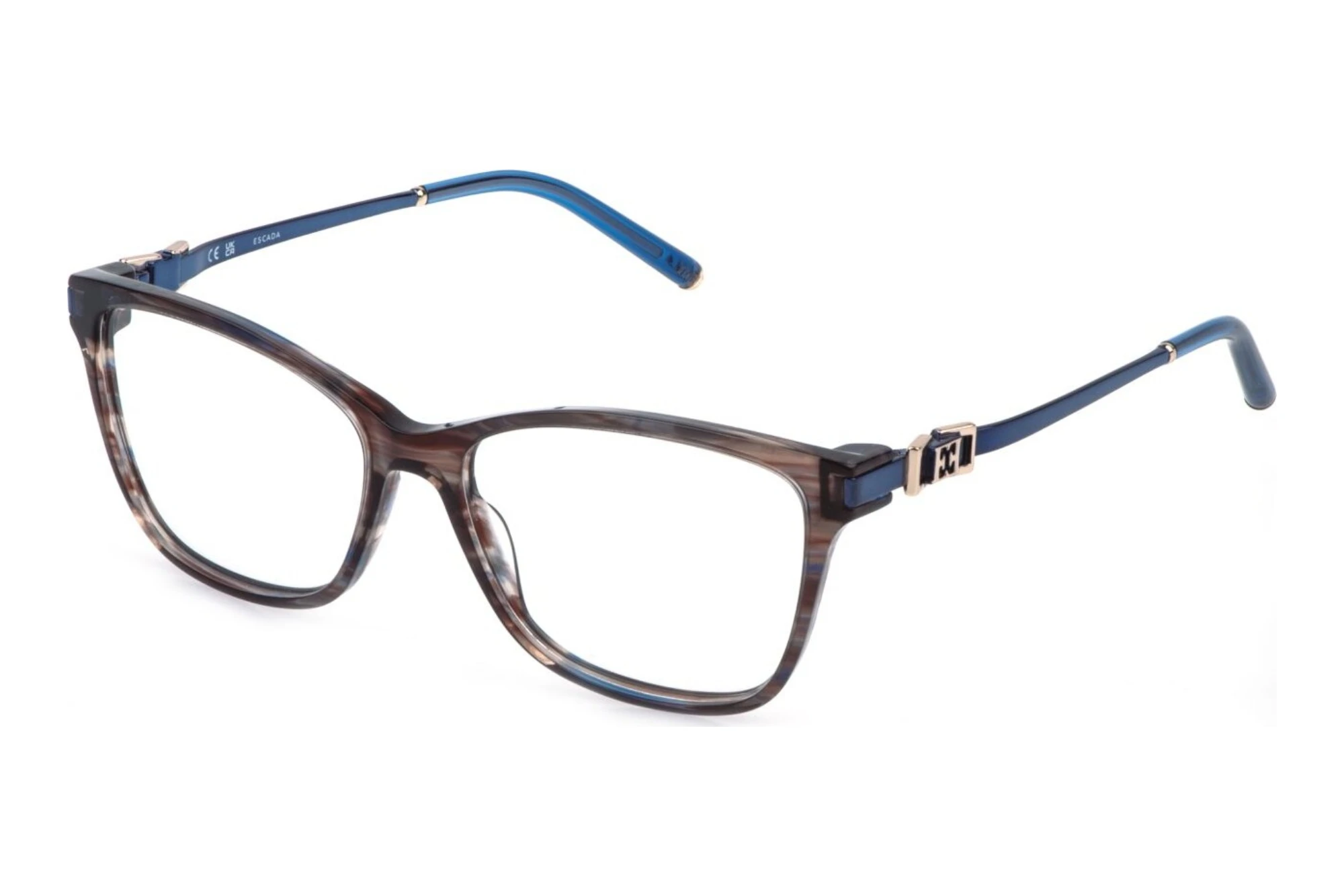 Escada VESG25 0LMB STRIPED BROWN+BLUE Escada VESG25 0LMB STRIPED BROWN+BLUE