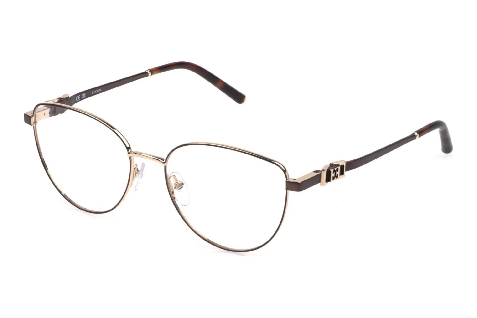 Escada VESG26 0E65 TOTAL SHINY ROSE GOLD W/BROWN VARNISH Escada VESG26 0E65 TOTAL SHINY ROSE GOLD W/BROWN VARNISH