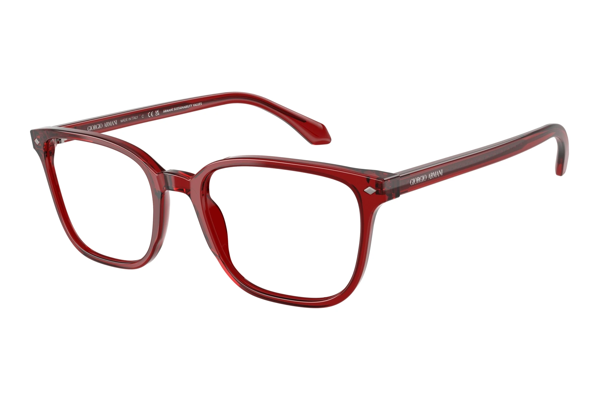 Giorgio Armani AR7265 6170 Transparent Bordeaux Giorgio Armani AR7265 6170 Transparent Bordeaux