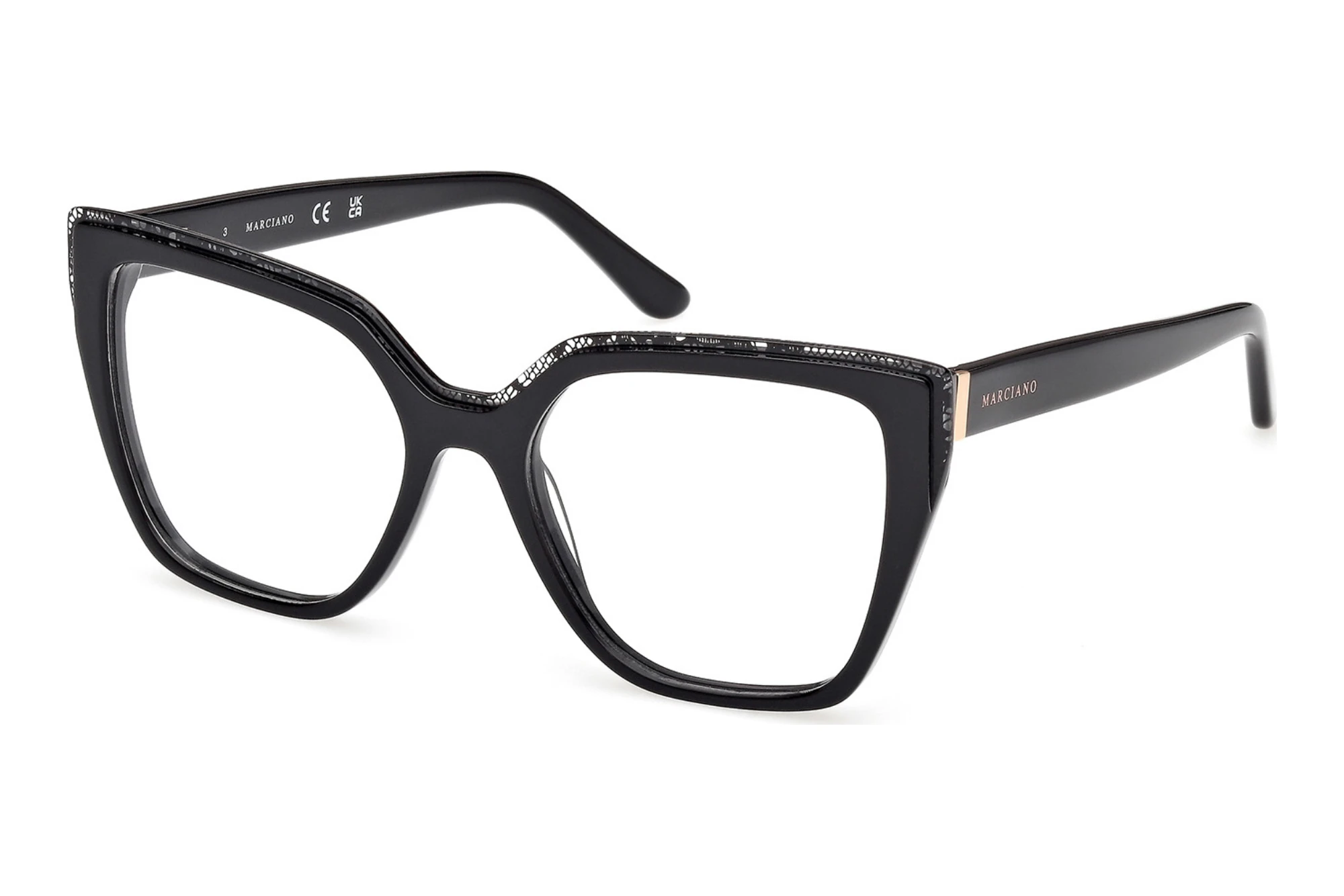 Guess by Marciano GM50042 001 Glänzend Schwarz Guess by Marciano GM50042 001 Glänzend Schwarz