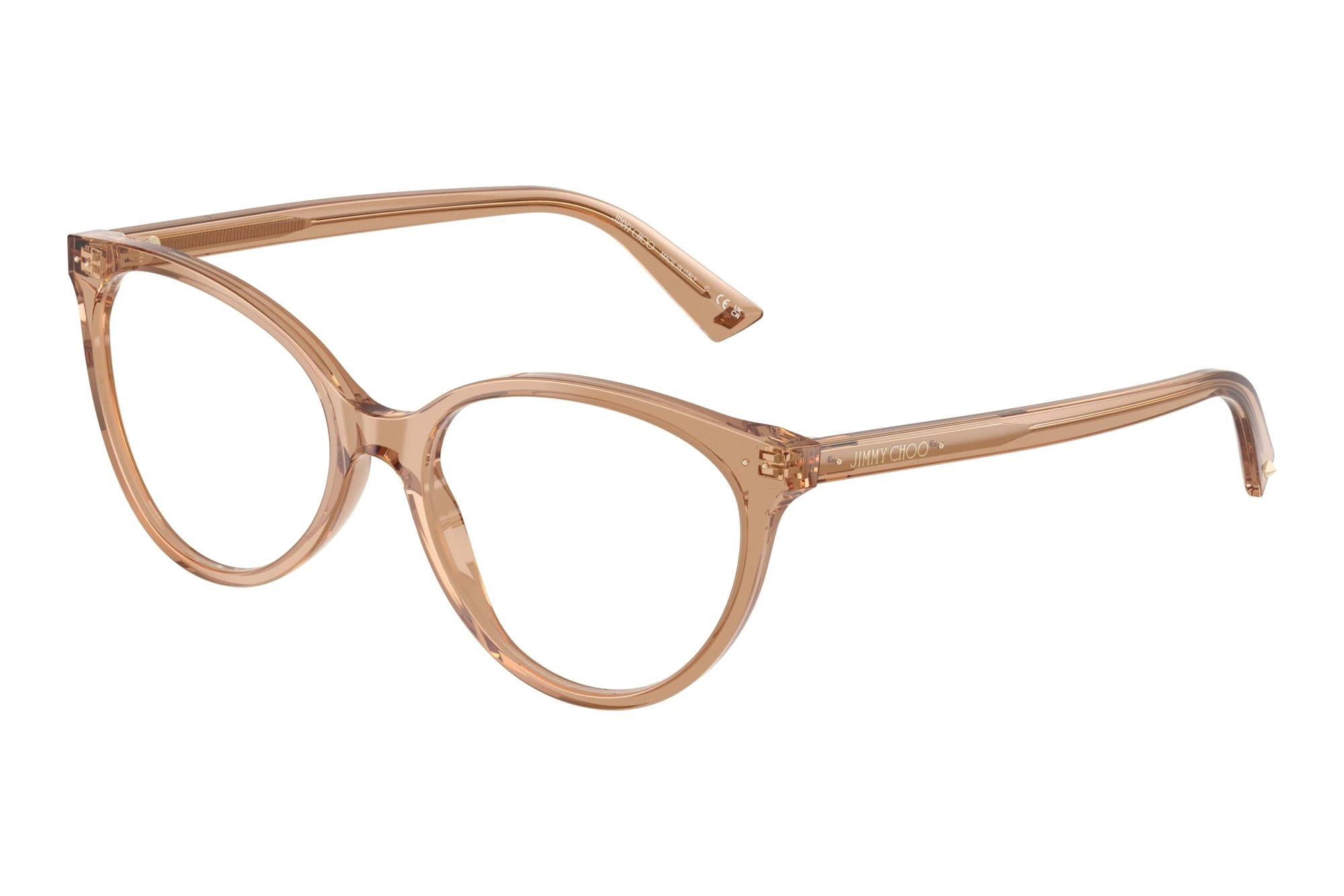 Jimmy Choo JC3047 5076 Transparent Tan Jimmy Choo JC3047 5076 Transparent Tan