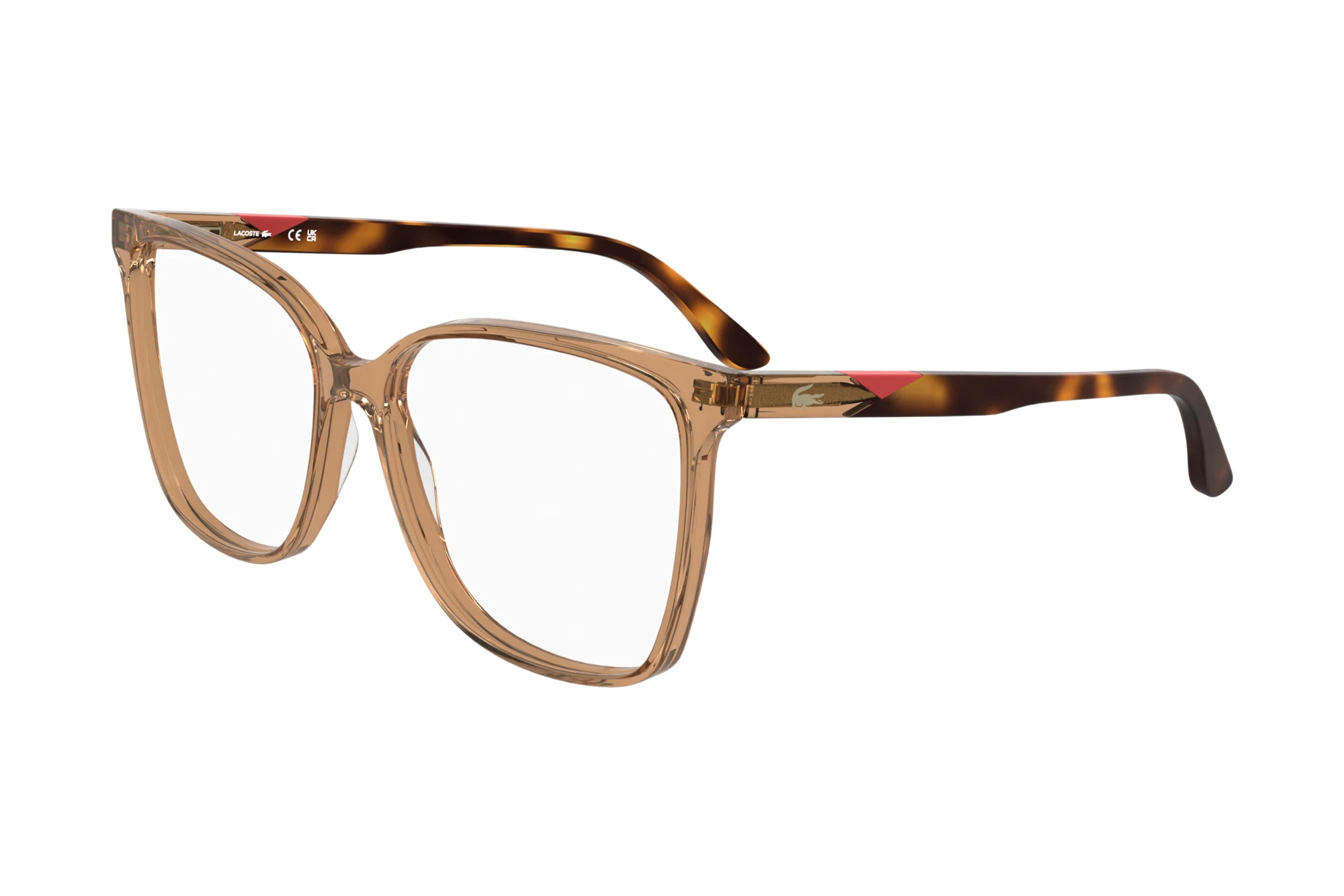 Lacoste L2989 N 210 TRANSPARENT LIGHT BROWN Lacoste L2989 N 210 TRANSPARENT LIGHT BROWN