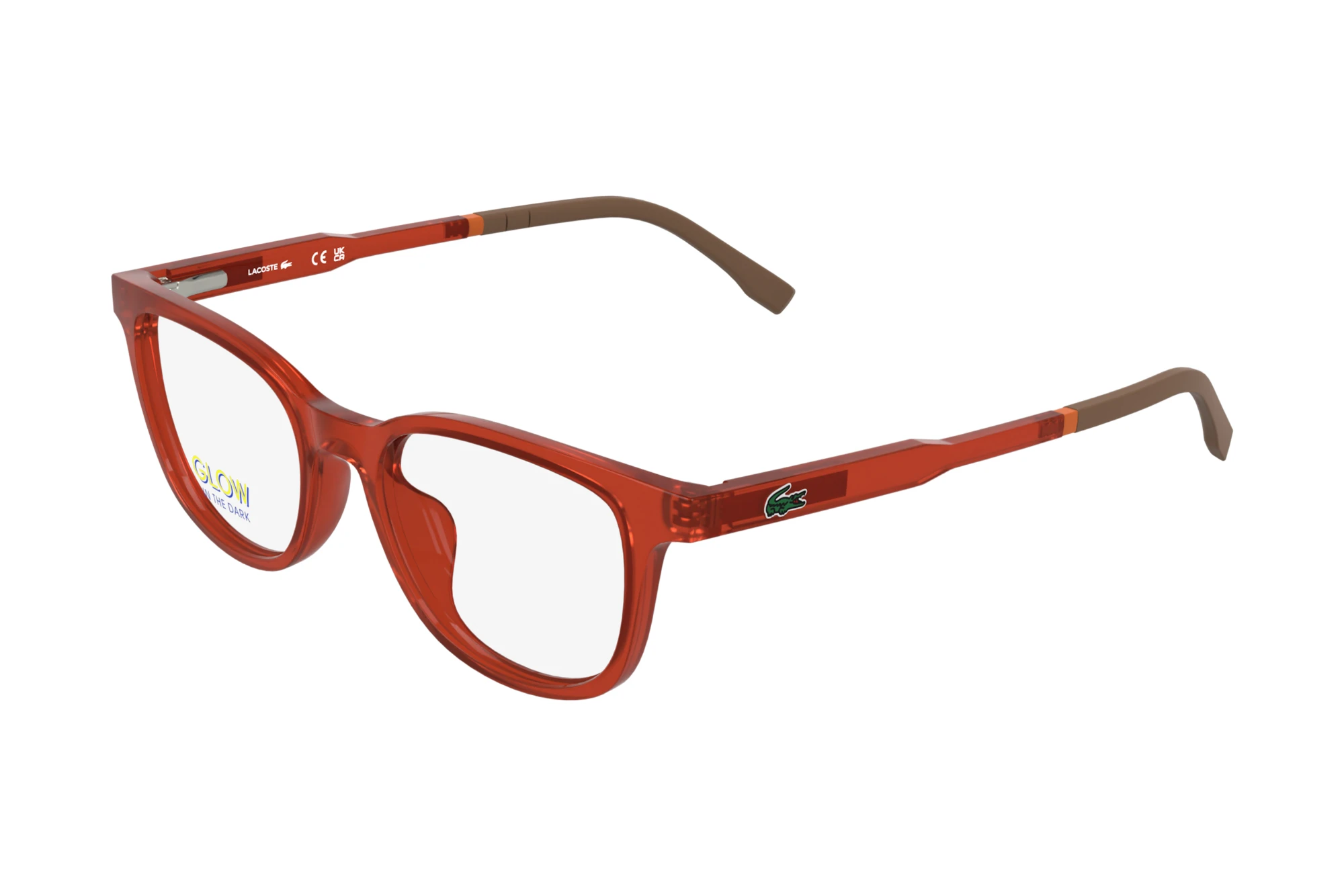 Lacoste L3669 615 TRANSPARENT ORANGE LUMI Lacoste L3669 615 TRANSPARENT ORANGE LUMI
