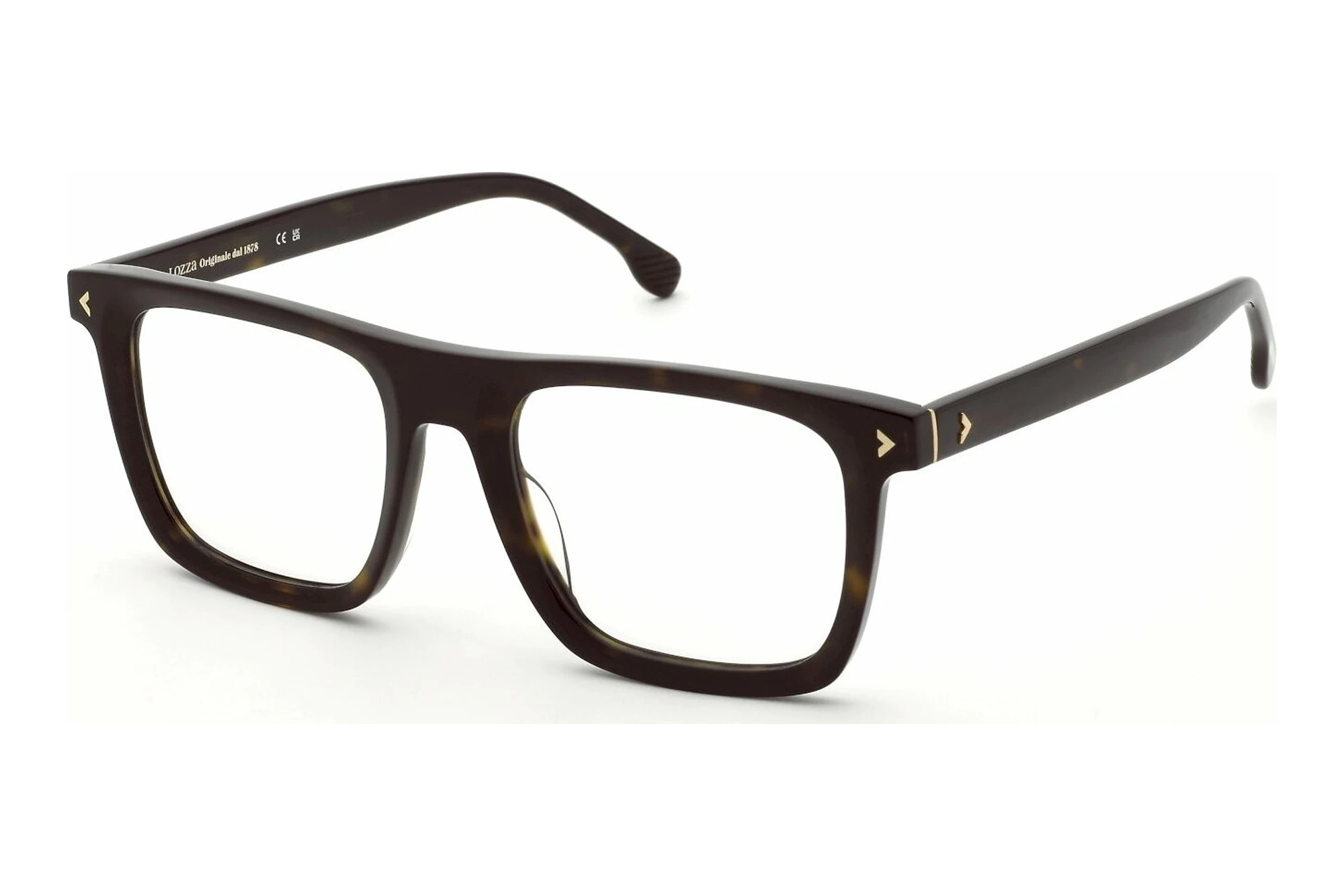 Lozza VL4391 0722 SHINY DARK HAVANA Lozza VL4391 0722 SHINY DARK HAVANA