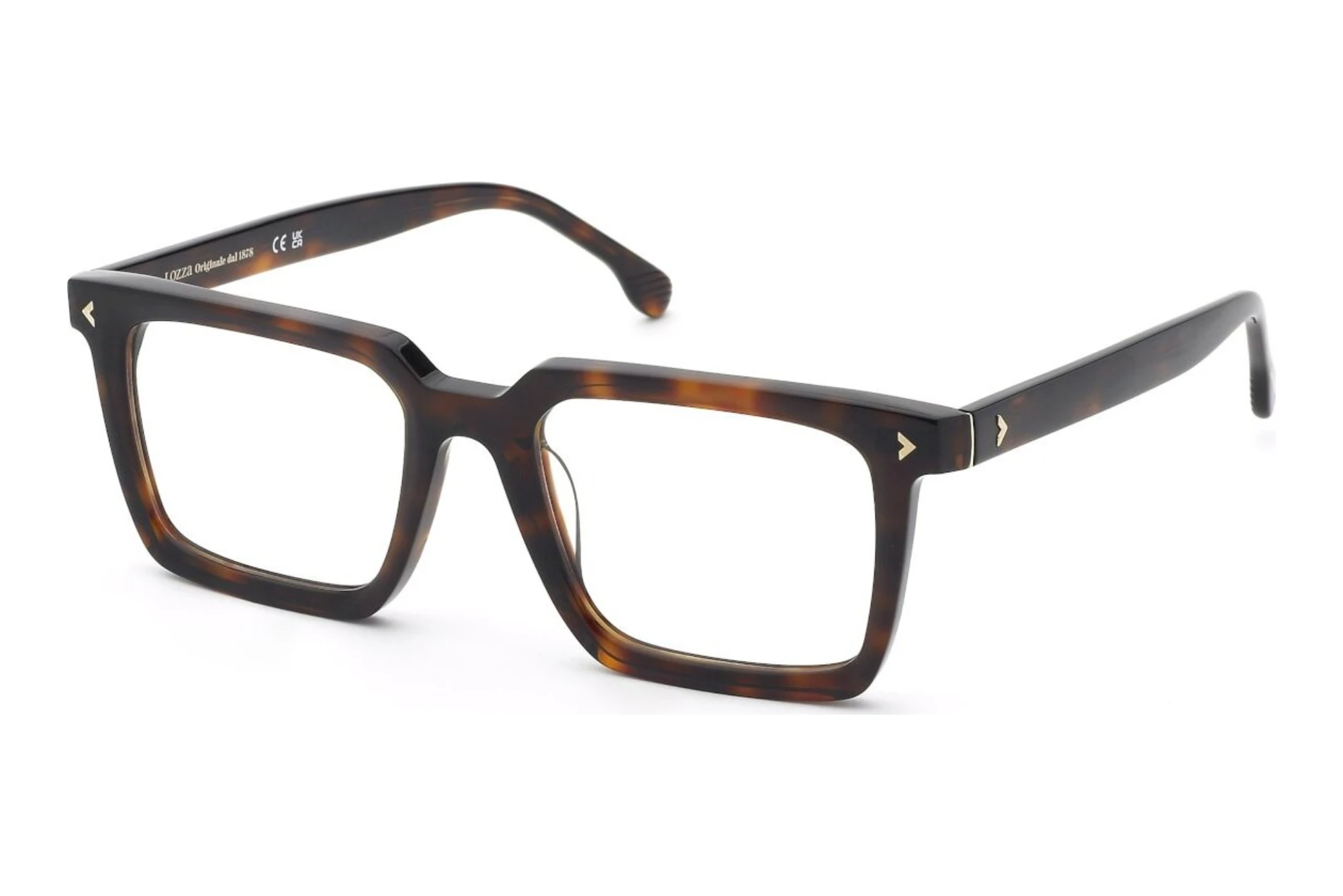 Lozza VL4408 0714 SHINY DARK HAVANA Lozza VL4408 0714 SHINY DARK HAVANA