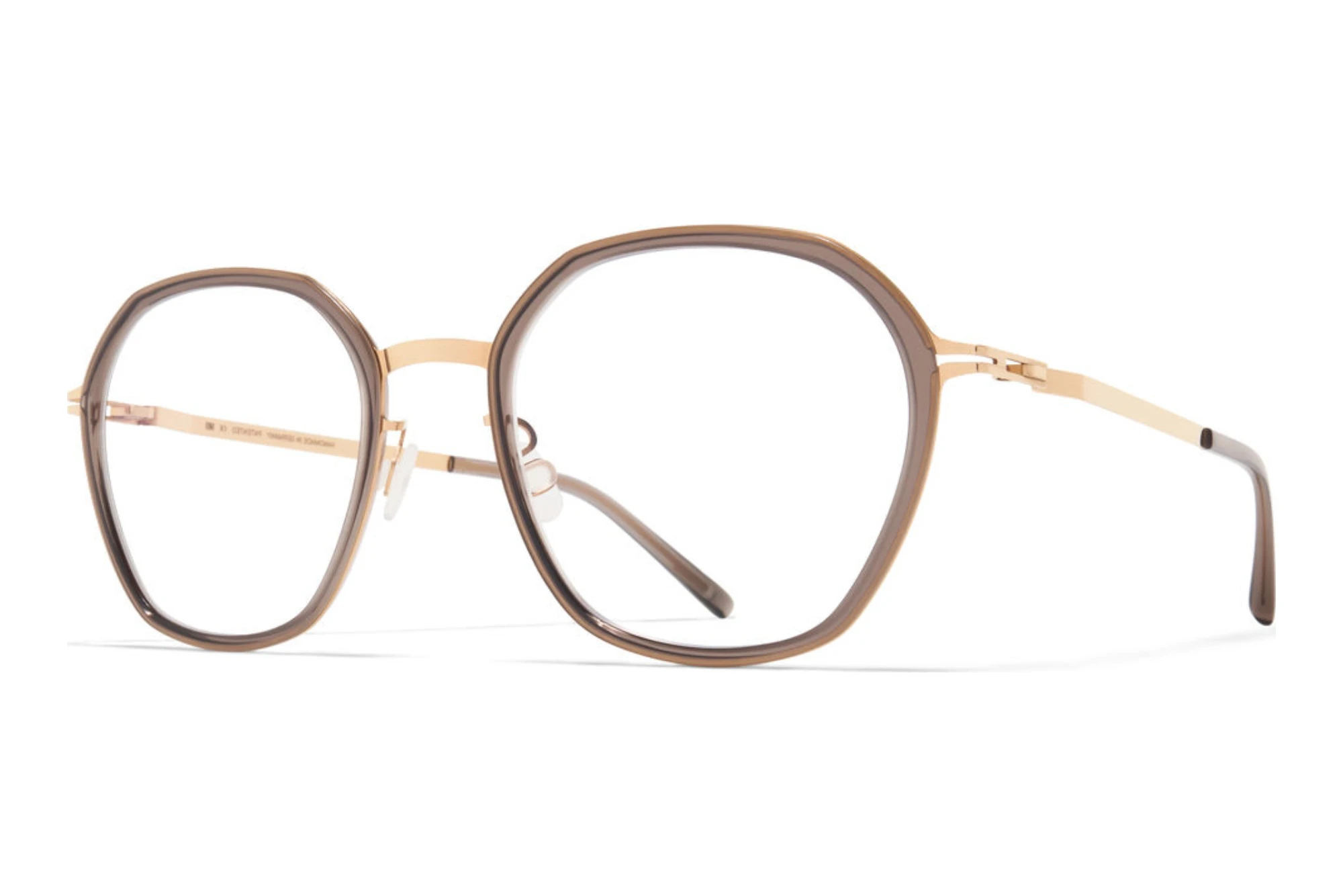 MYKITA SUVI RX 653 A83-Champagne Gold/Clear Ash MYKITA SUVI RX 653 A83-Champagne Gold/Clear Ash