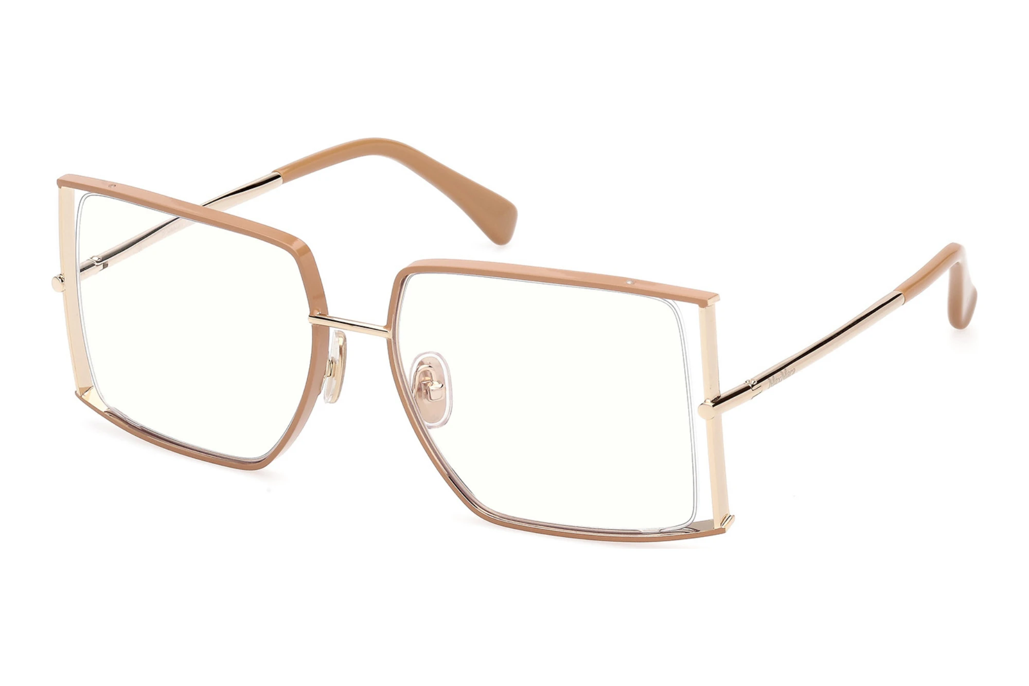 Max Mara MM5156-B 047 Glänzend Hellbraun Max Mara MM5156-B 047 Glänzend Hellbraun