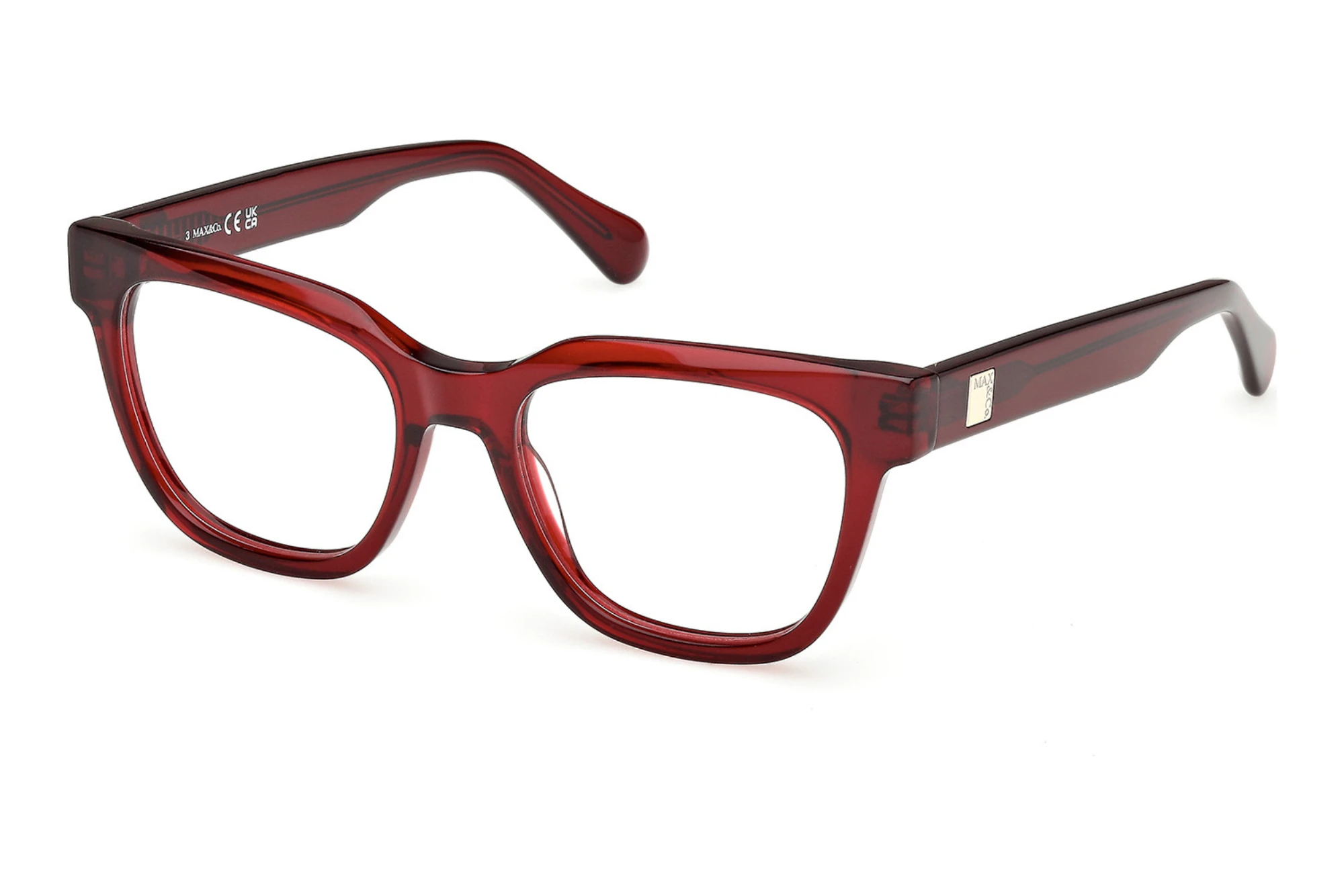 Max & Co. MO5187 066 Glänzend Dunkelrot Max & Co. MO5187 066 Glänzend Dunkelrot