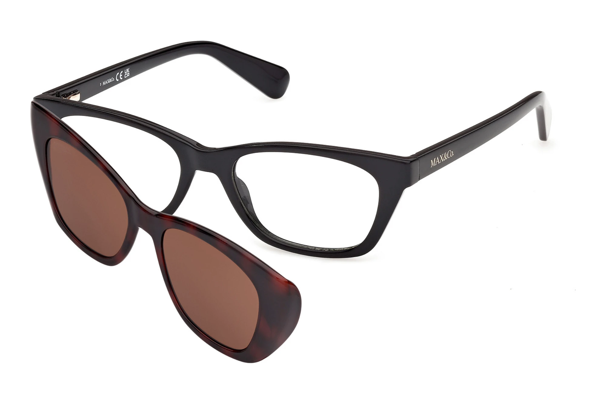 Max & Co. MO5212 005 Glänzend Schwarz Max & Co. MO5212 005 Glänzend Schwarz