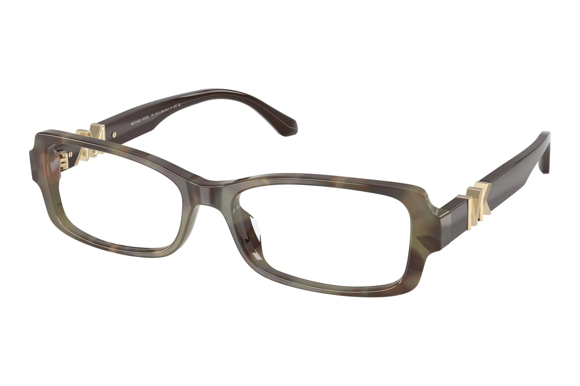 Michael Kors MK4201U 4061 Brown Camo Tortoise Michael Kors MK4201U 4061 Brown Camo Tortoise