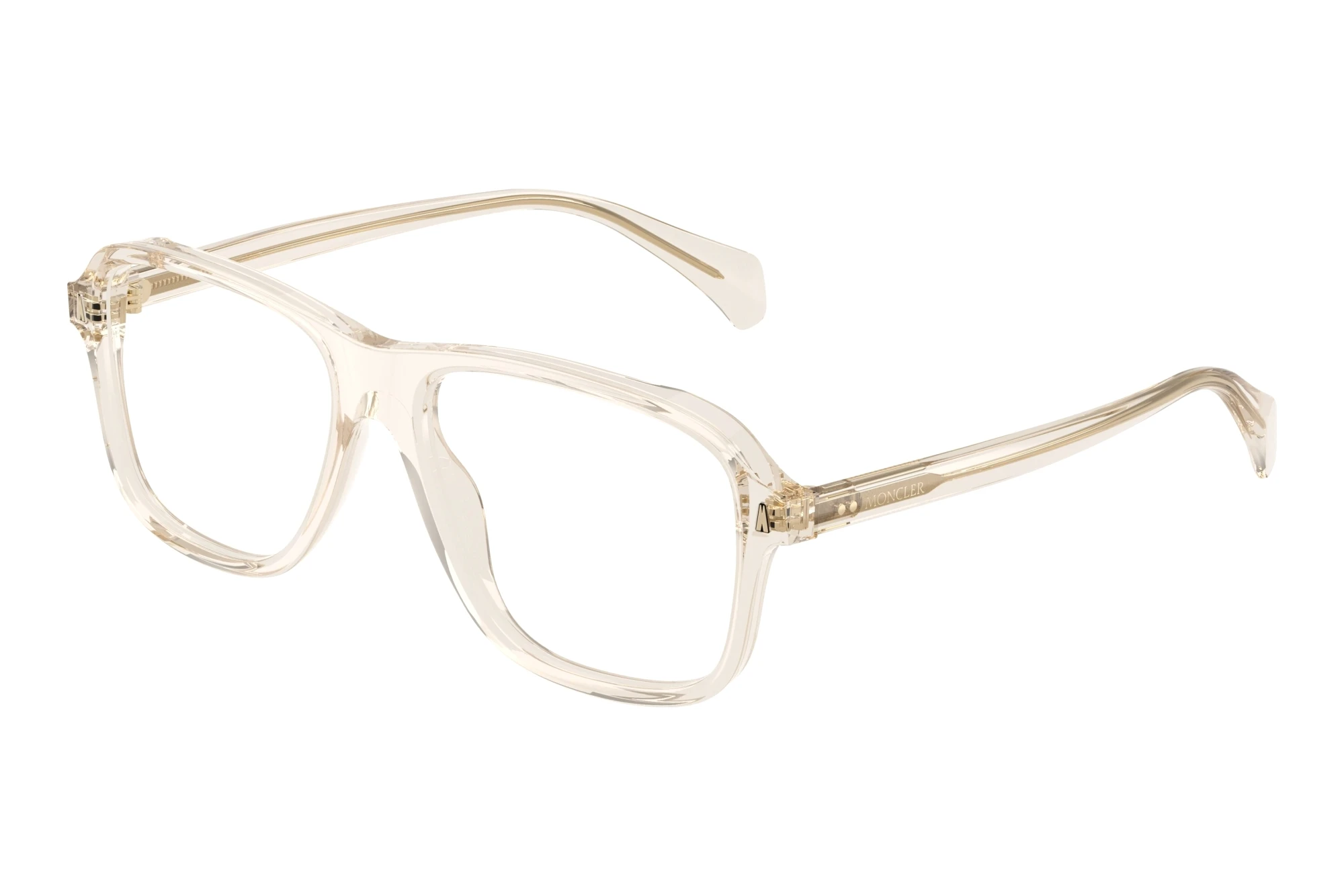 Moncler ME2032 3003 Shiny Transparent Off White Moncler ME2032 3003 Shiny Transparent Off White