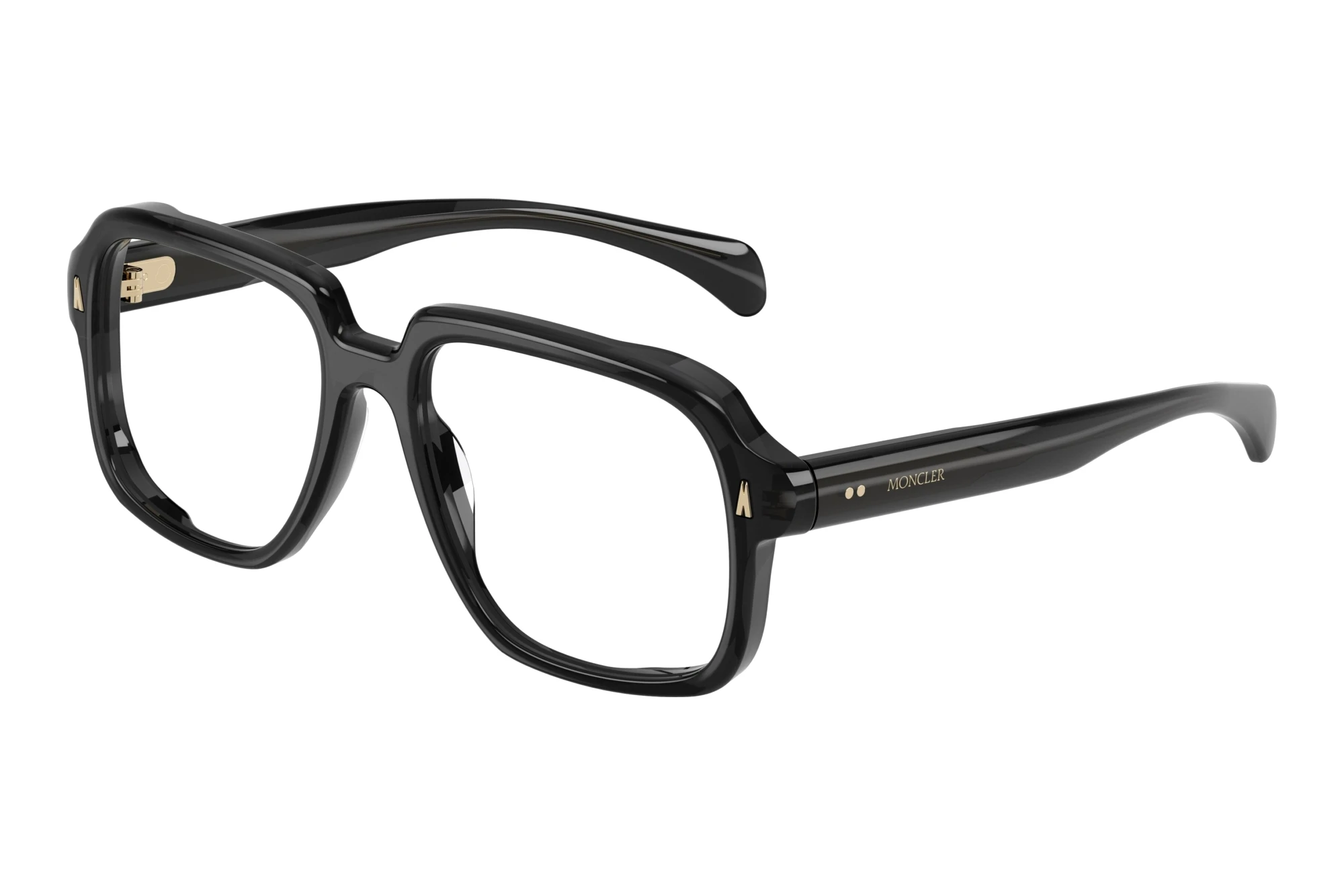 Moncler ME2037U 3050 Shiny Transparent Dark Grey Moncler ME2037U 3050 Shiny Transparent Dark Grey