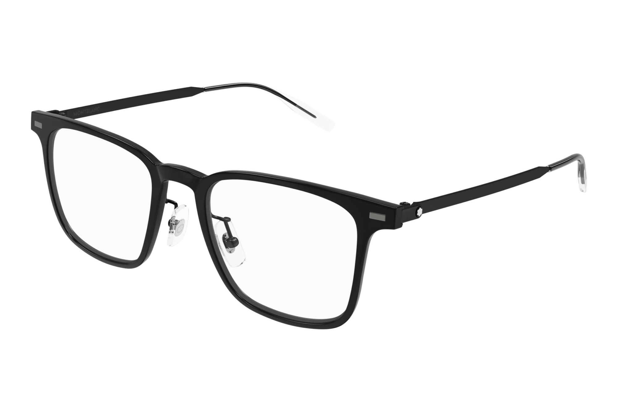 Mont Blanc MB0395ON 002 BLACK Mont Blanc MB0395ON 002 BLACK