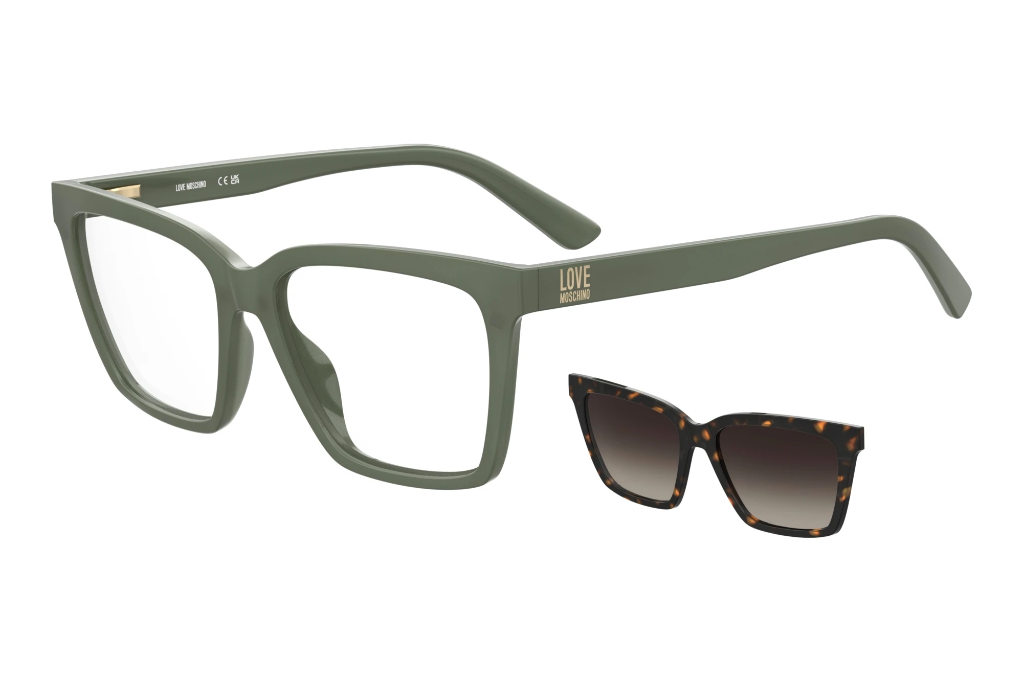 Moschino MOL661/C PHW HAVANA GREEN Moschino MOL661/C PHW HAVANA GREEN