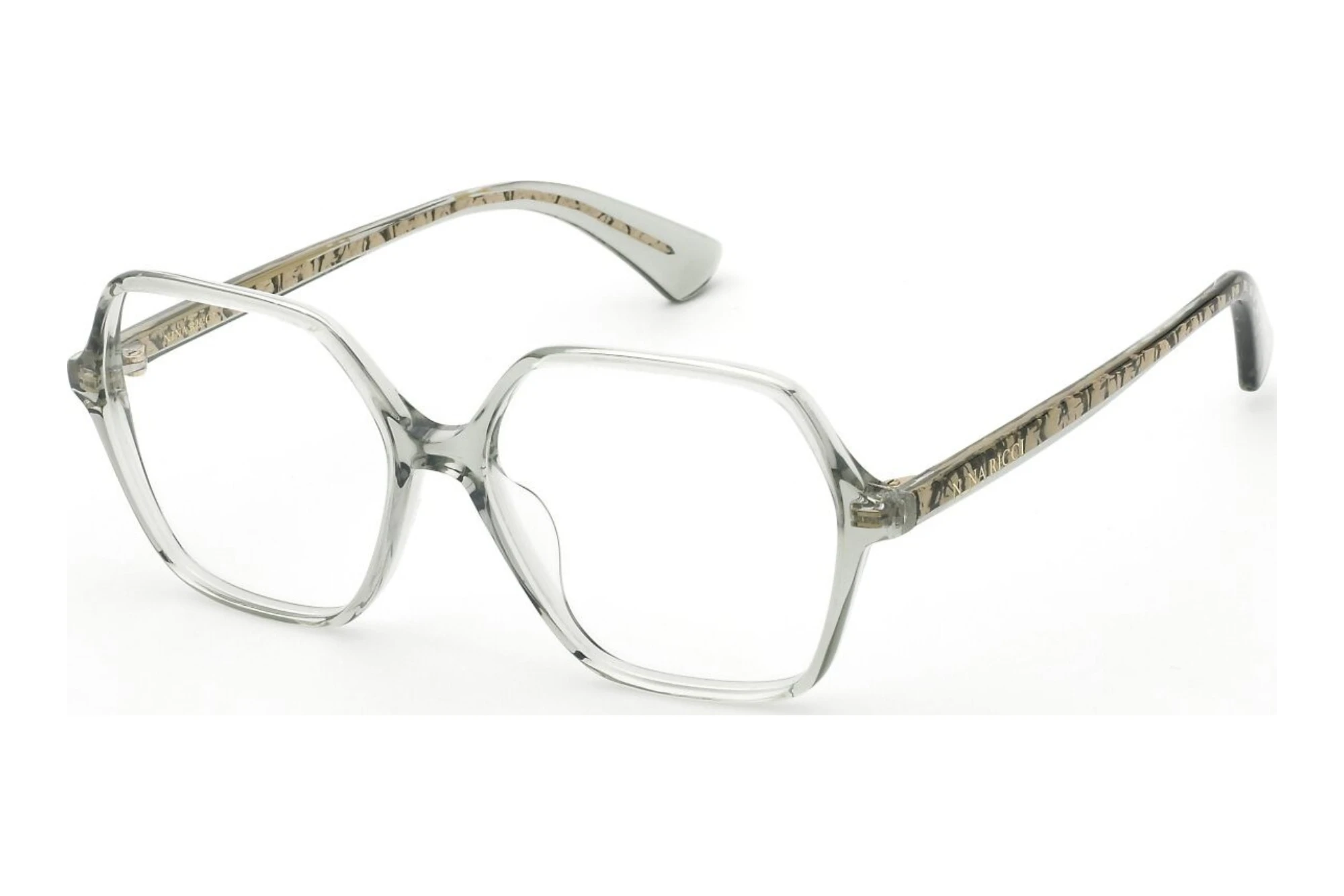 Nina Ricci VNR444 09RM SHINY GREY/GREEN Nina Ricci VNR444 09RM SHINY GREY/GREEN