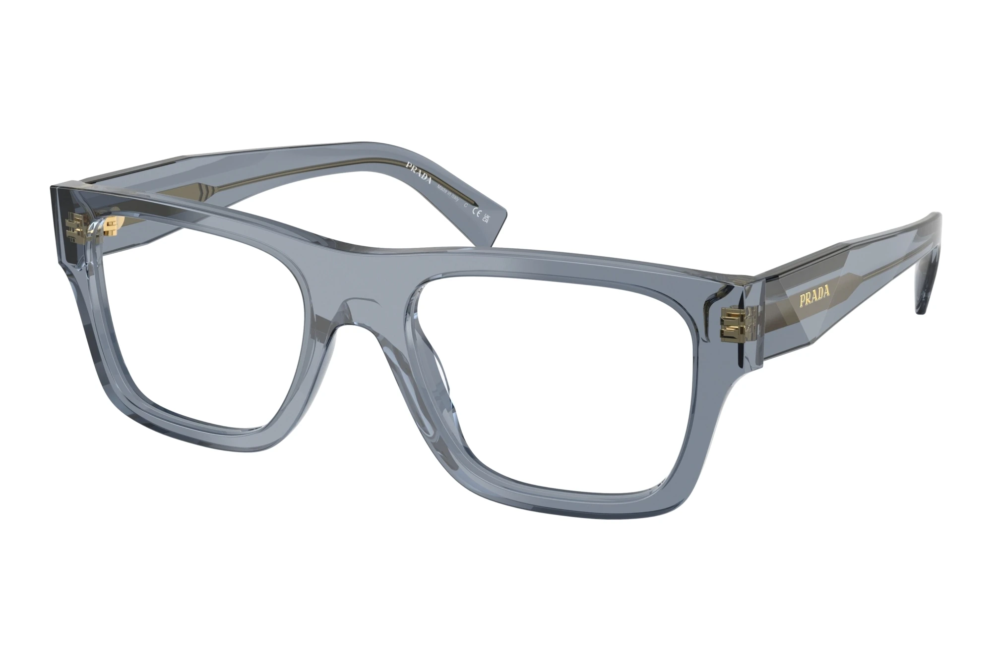 Prada PR C01V 17T1O1 Transparent Ocean Prada PR C01V 17T1O1 Transparent Ocean