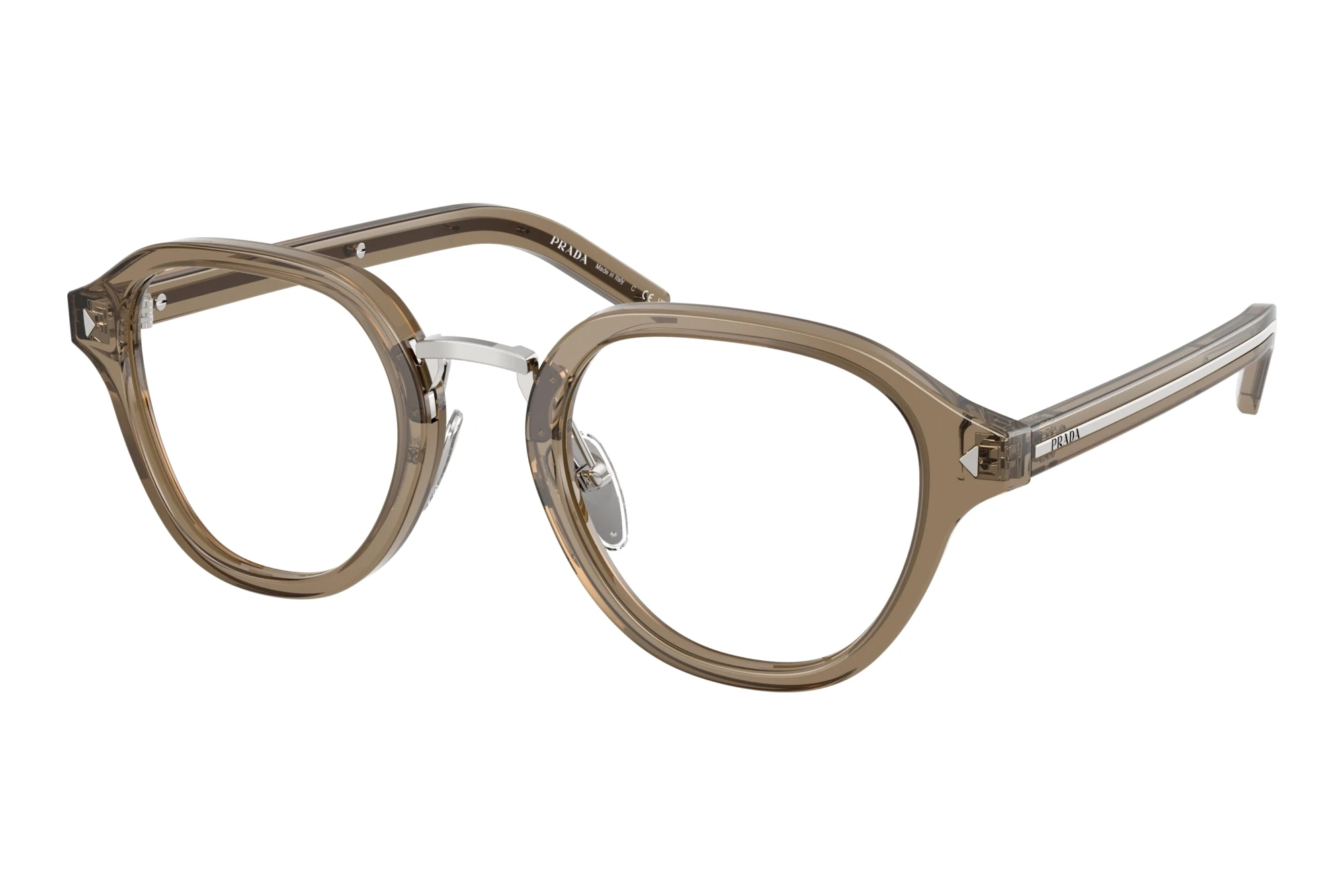 Prada PR C05V 18T1O1 Transparent Terra Prada PR C05V 18T1O1 Transparent Terra