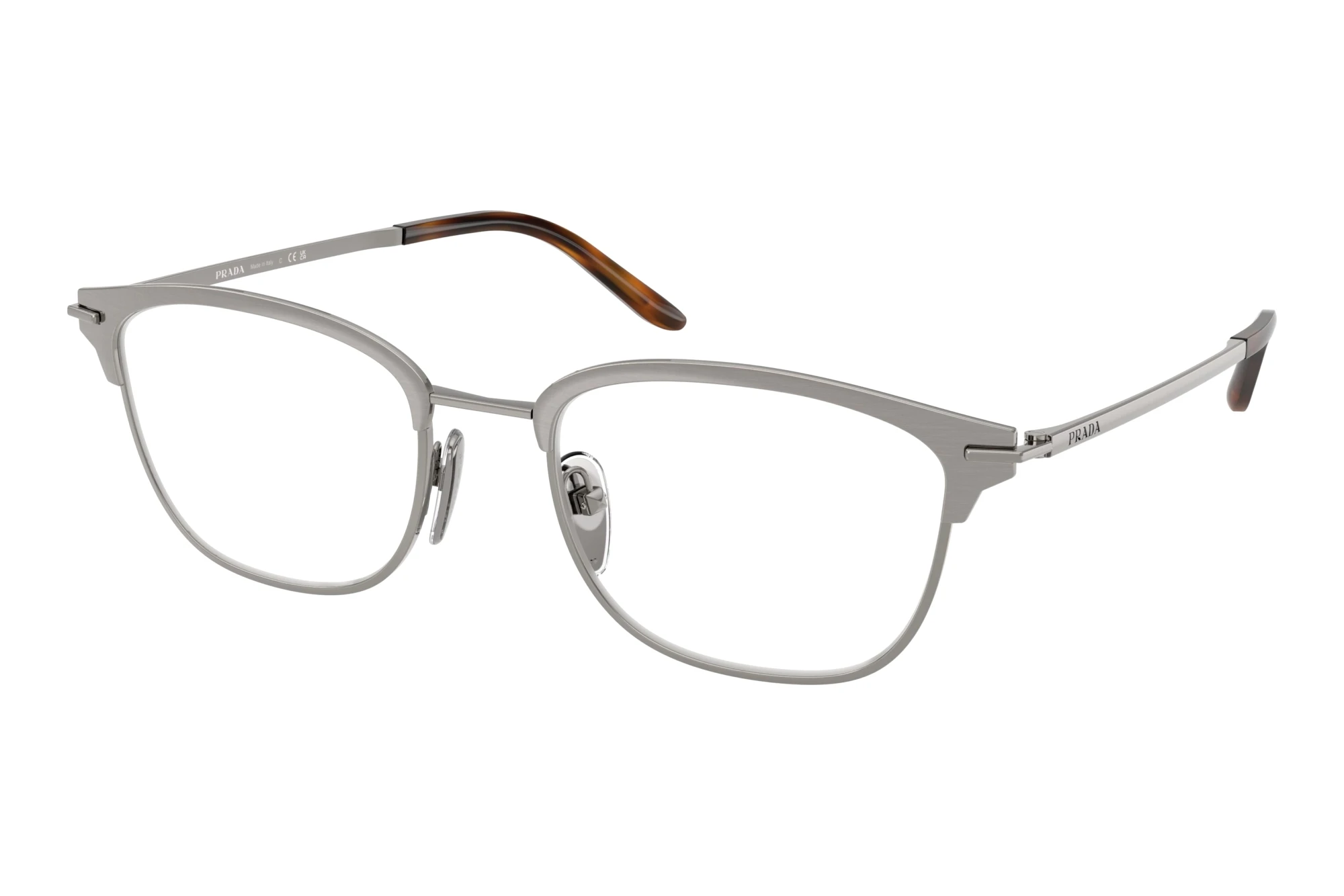 Prada PR D54V 28P1O1 Satin Gumetal Prada PR D54V 28P1O1 Satin Gumetal