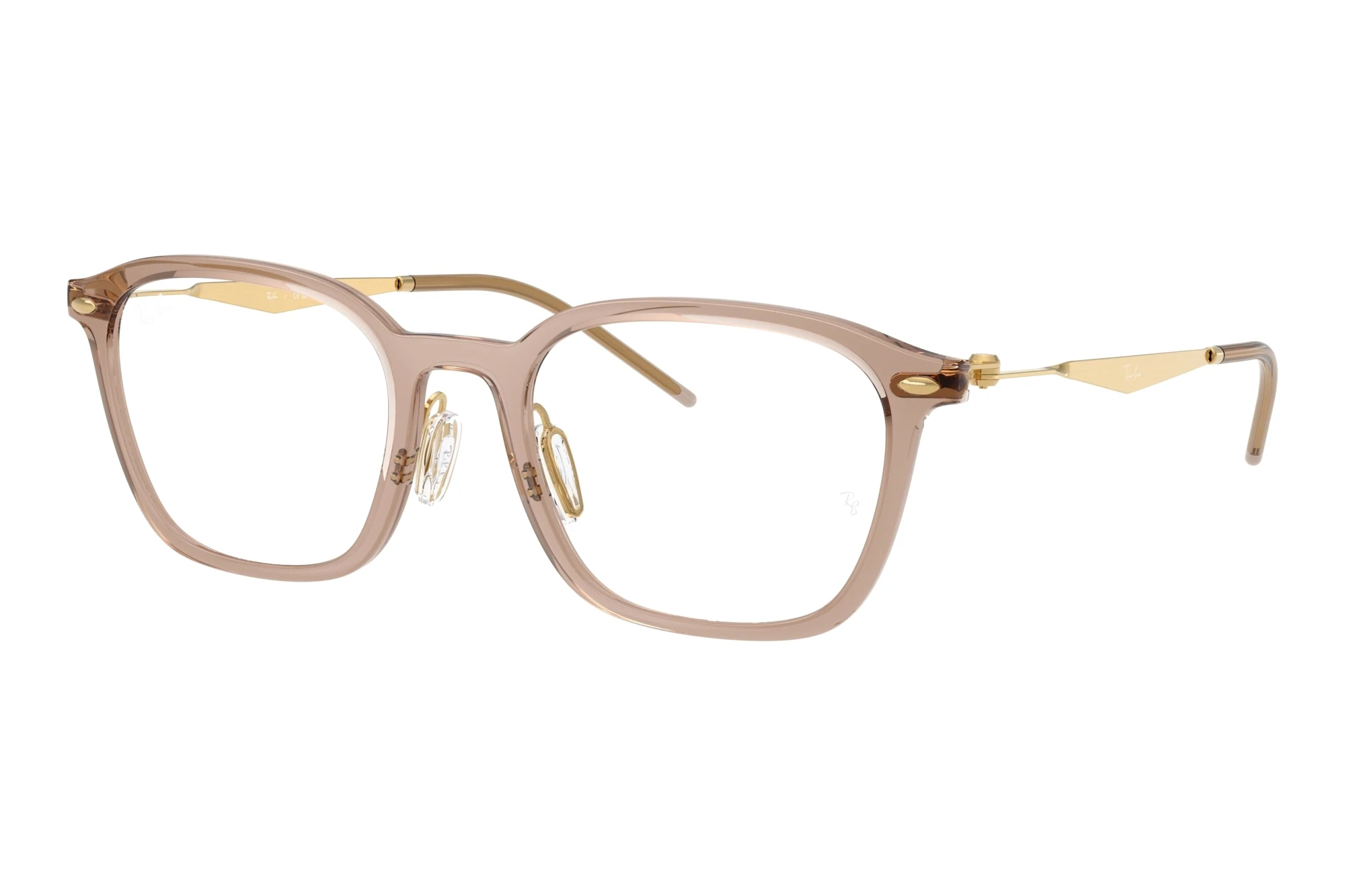 Ray-Ban RX7555 8471 Transparent Beige Ray-Ban RX7555 8471 Transparent Beige