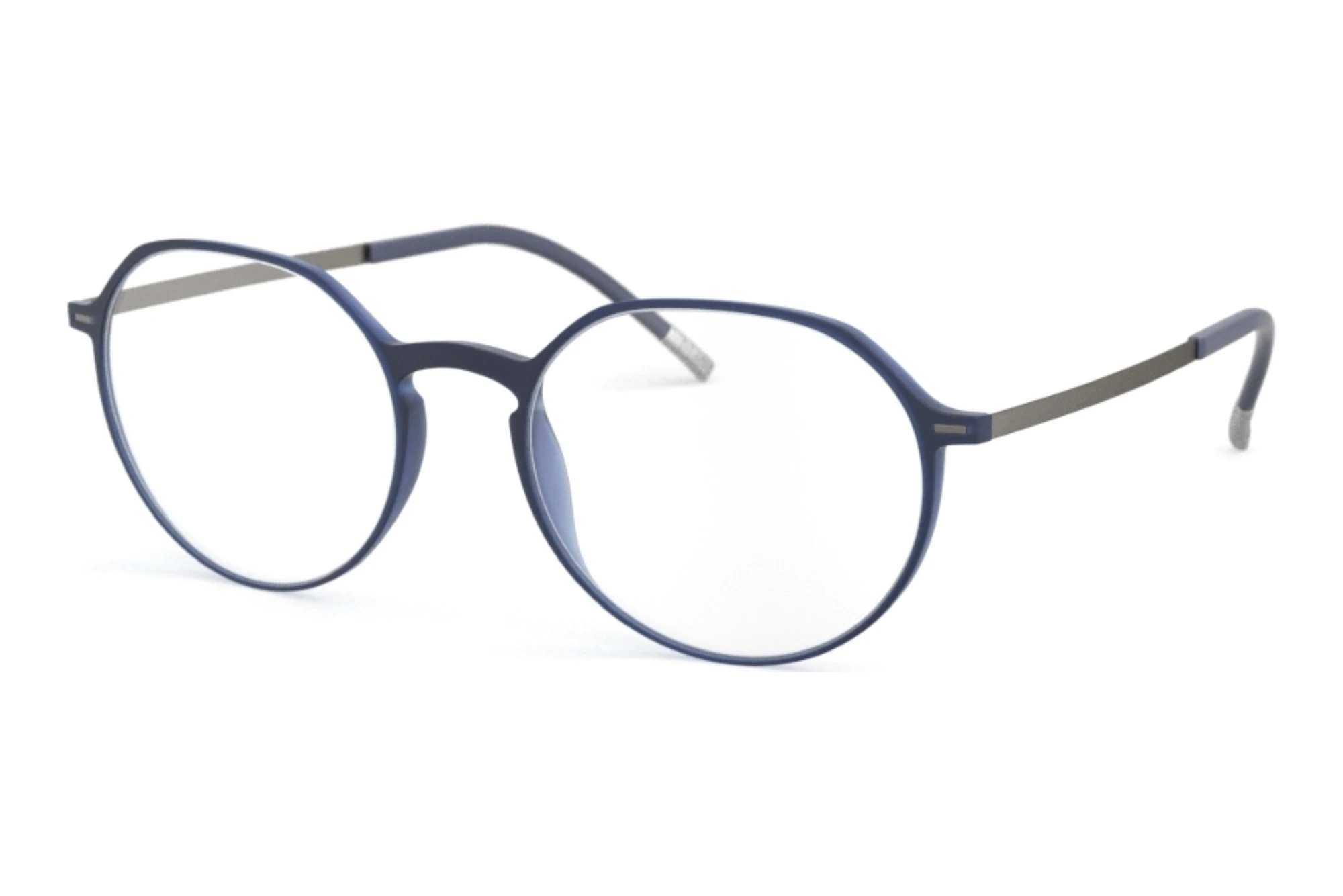 Silhouette 2918 4560 Navy Blue / Ruthenium Silhouette 2918 4560 Navy Blue / Ruthenium