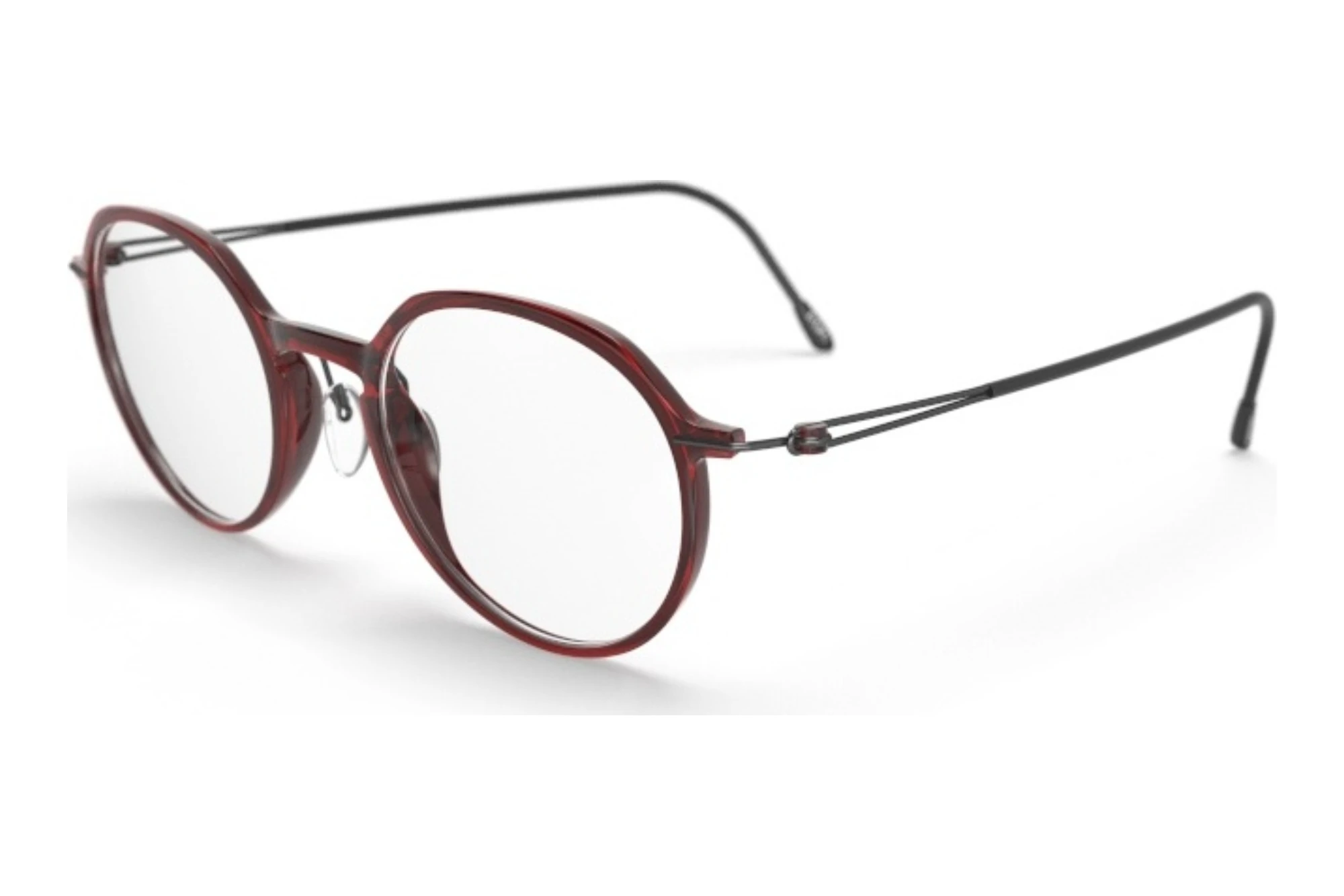 Silhouette 2925 3142 Dark Red / Black Silhouette 2925 3142 Dark Red / Black