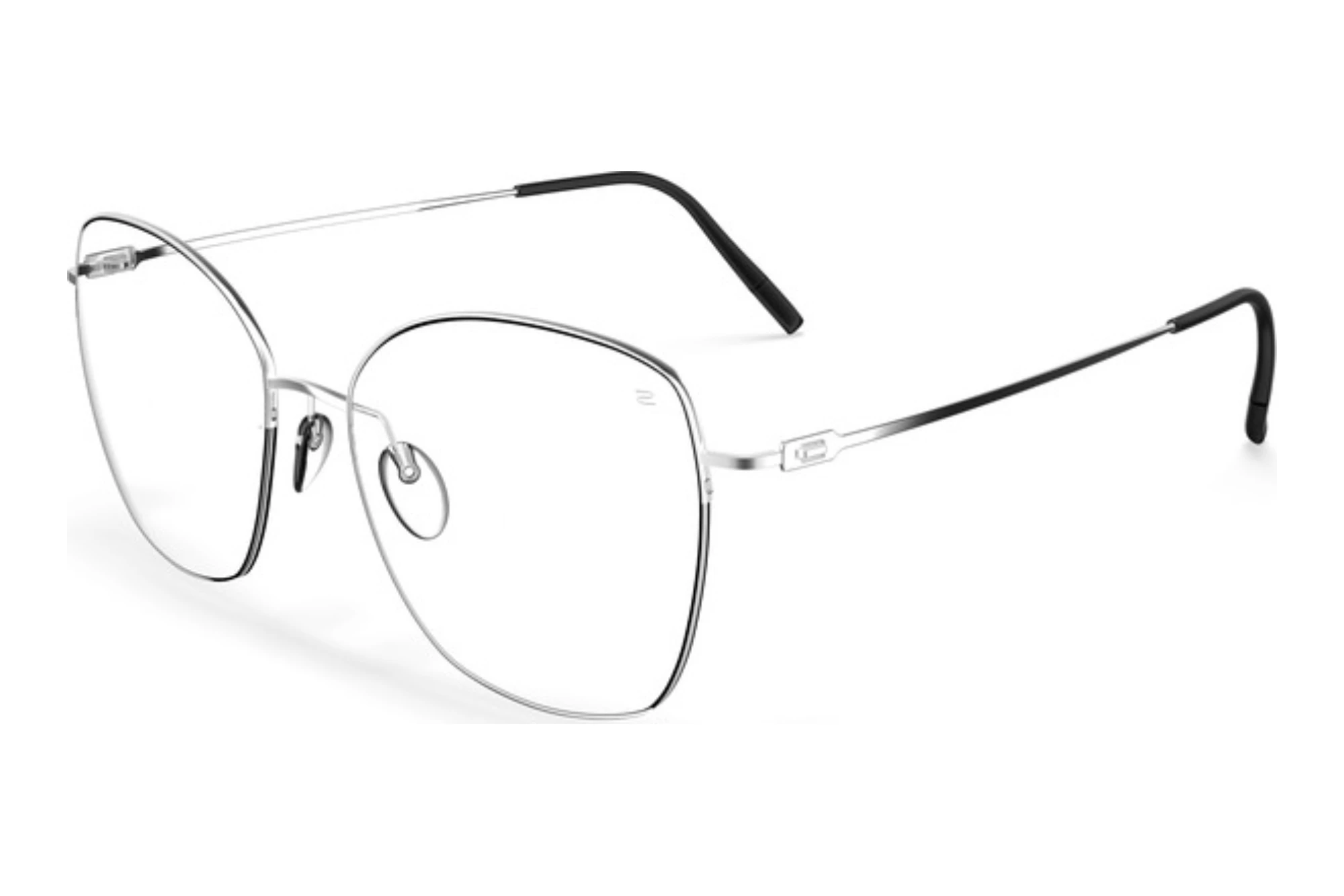 Silhouette 4573 7000 Clear Rhodium Silhouette 4573 7000 Clear Rhodium