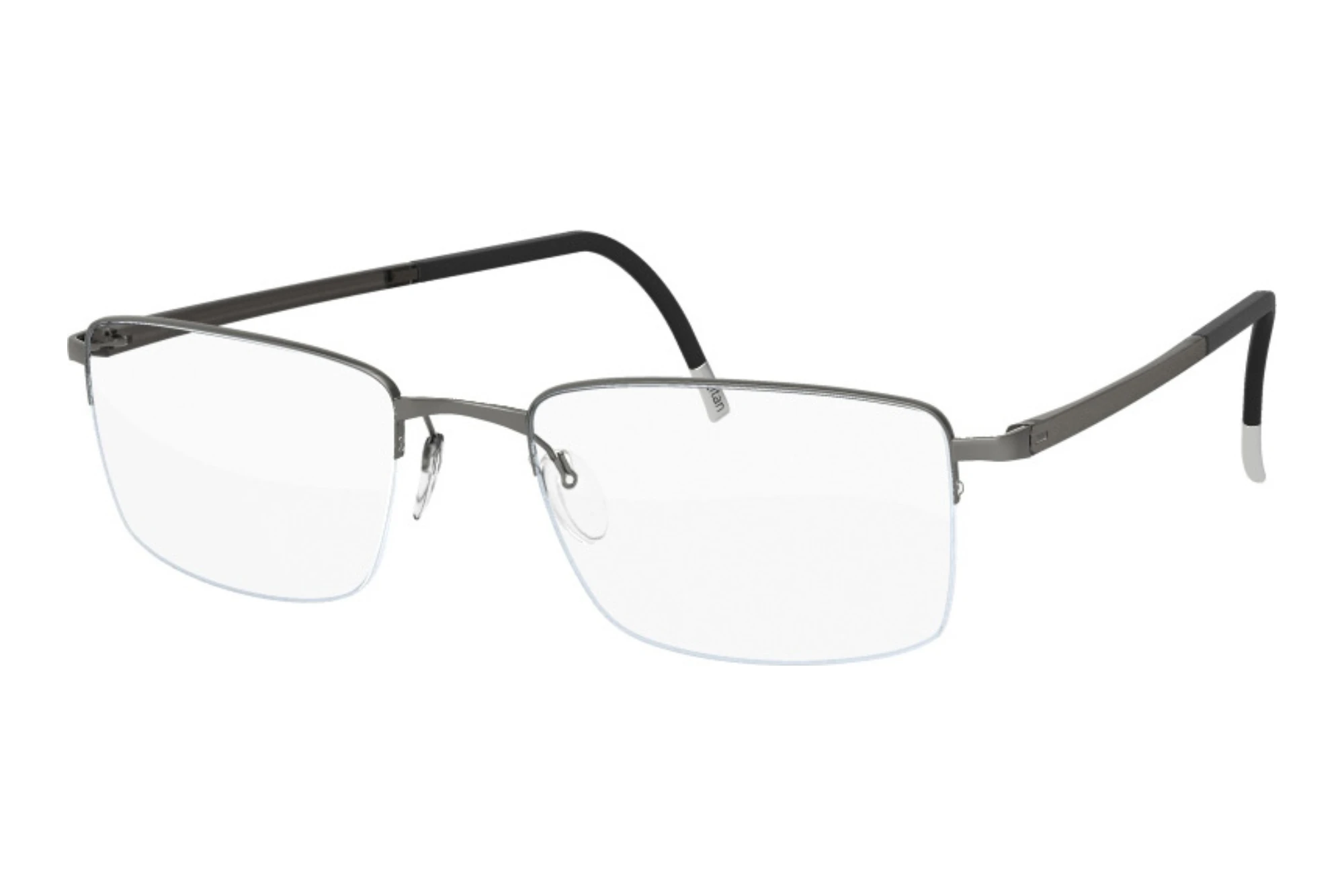 Silhouette 5457 6080 Metallic Silver / Grey Silhouette 5457 6080 Metallic Silver / Grey