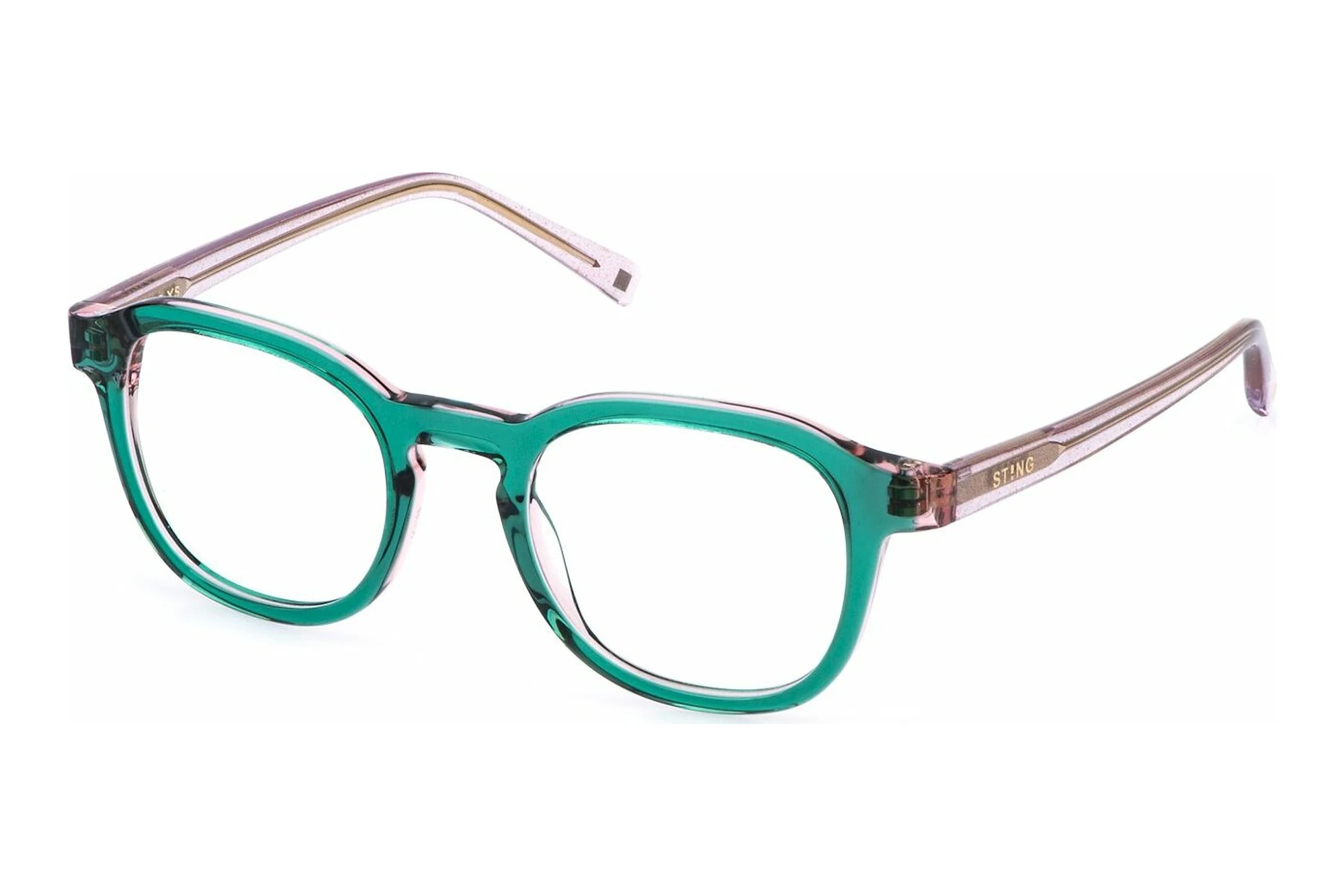 Sting VSJ753 03GS SHINY TOP PINK+GREEN Sting VSJ753 03GS SHINY TOP PINK+GREEN