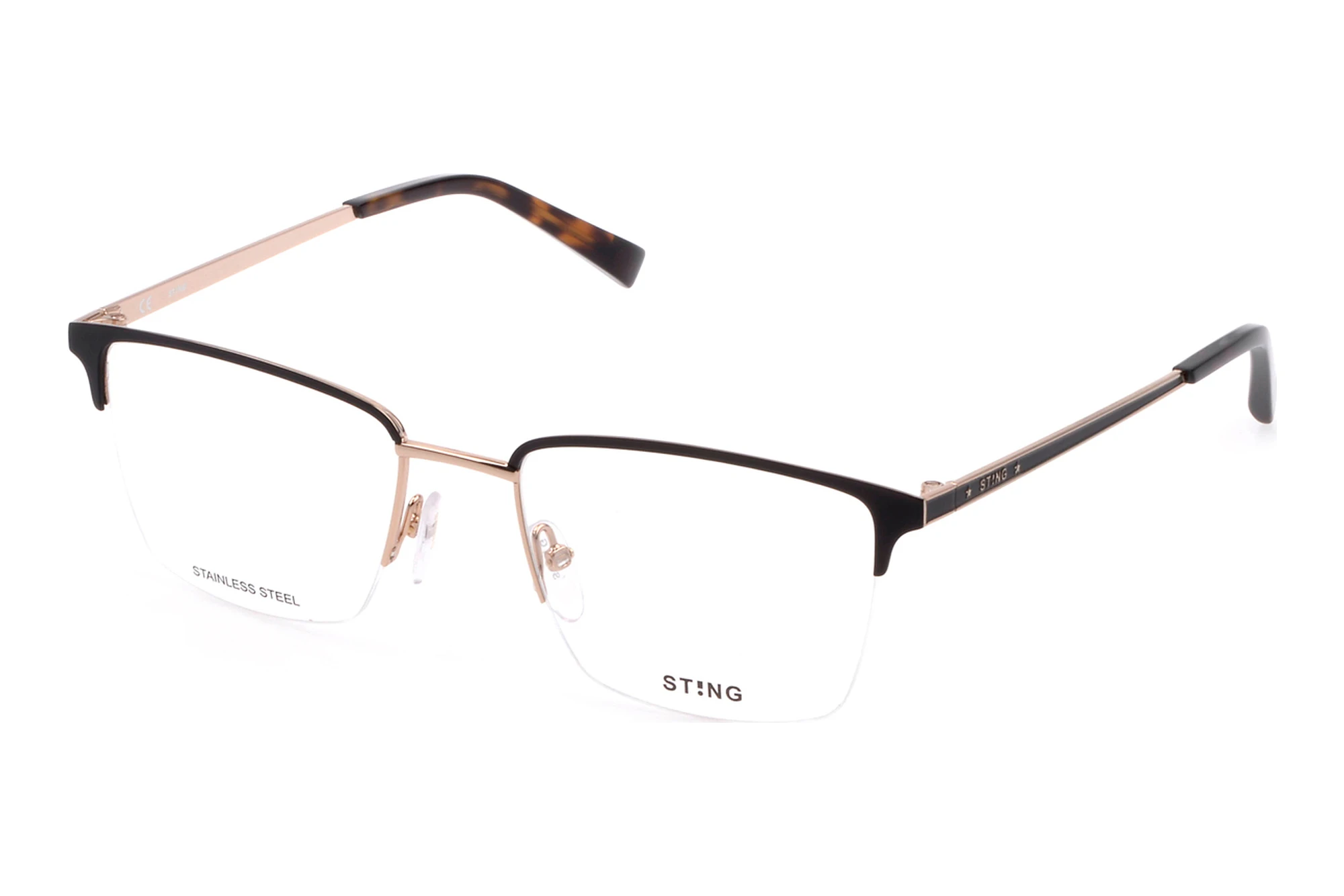 Sting VST356 0302 ORO ROSE' LUCIDO C/PARTI NERO SEMILUCIDO Sting VST356 0302 ORO ROSE' LUCIDO C/PARTI NERO SEMILUCIDO